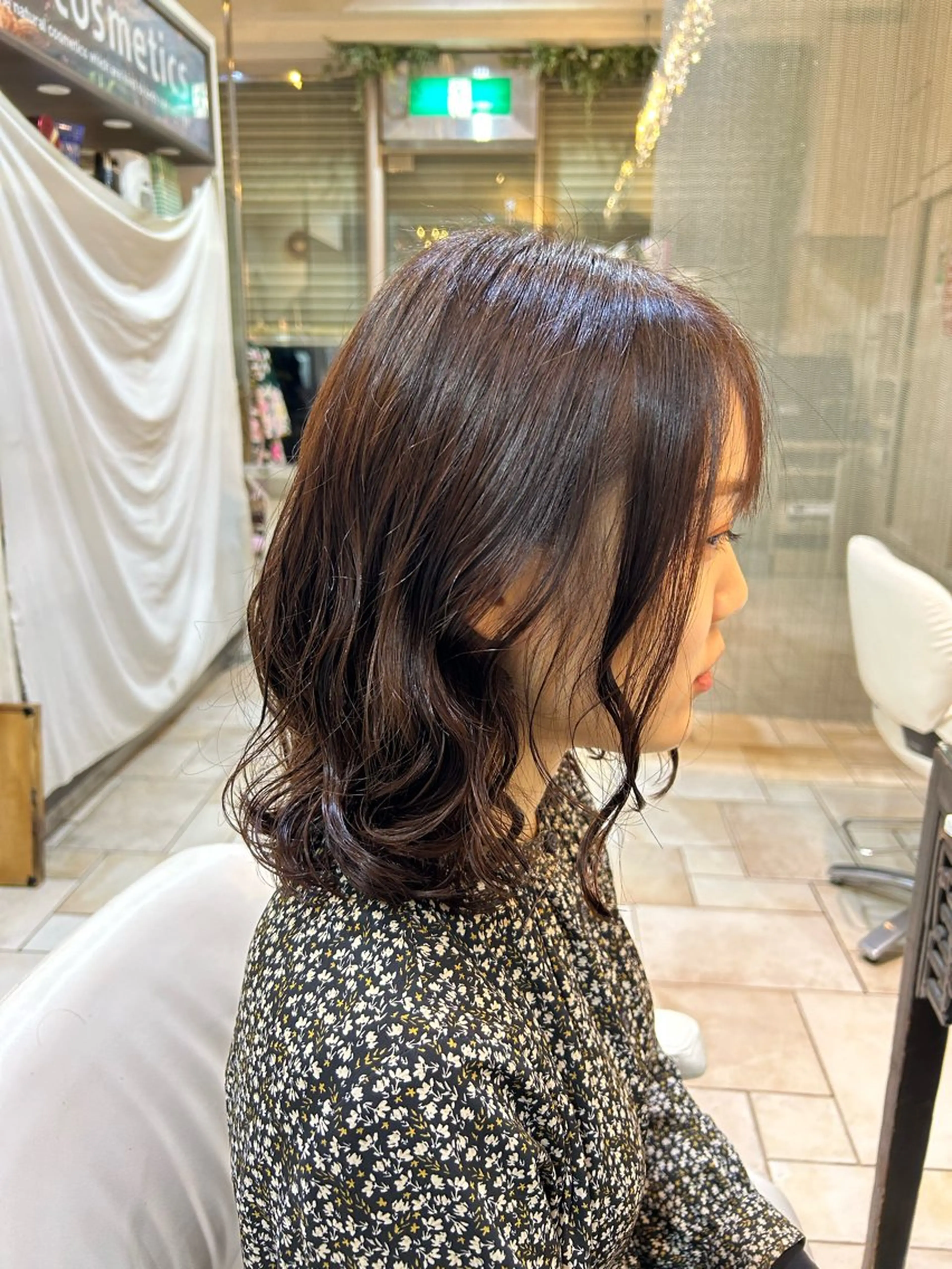 パーマ デジタルパーマ オブヘア鷺沼所属・立石 タテイシのヘアスタイル