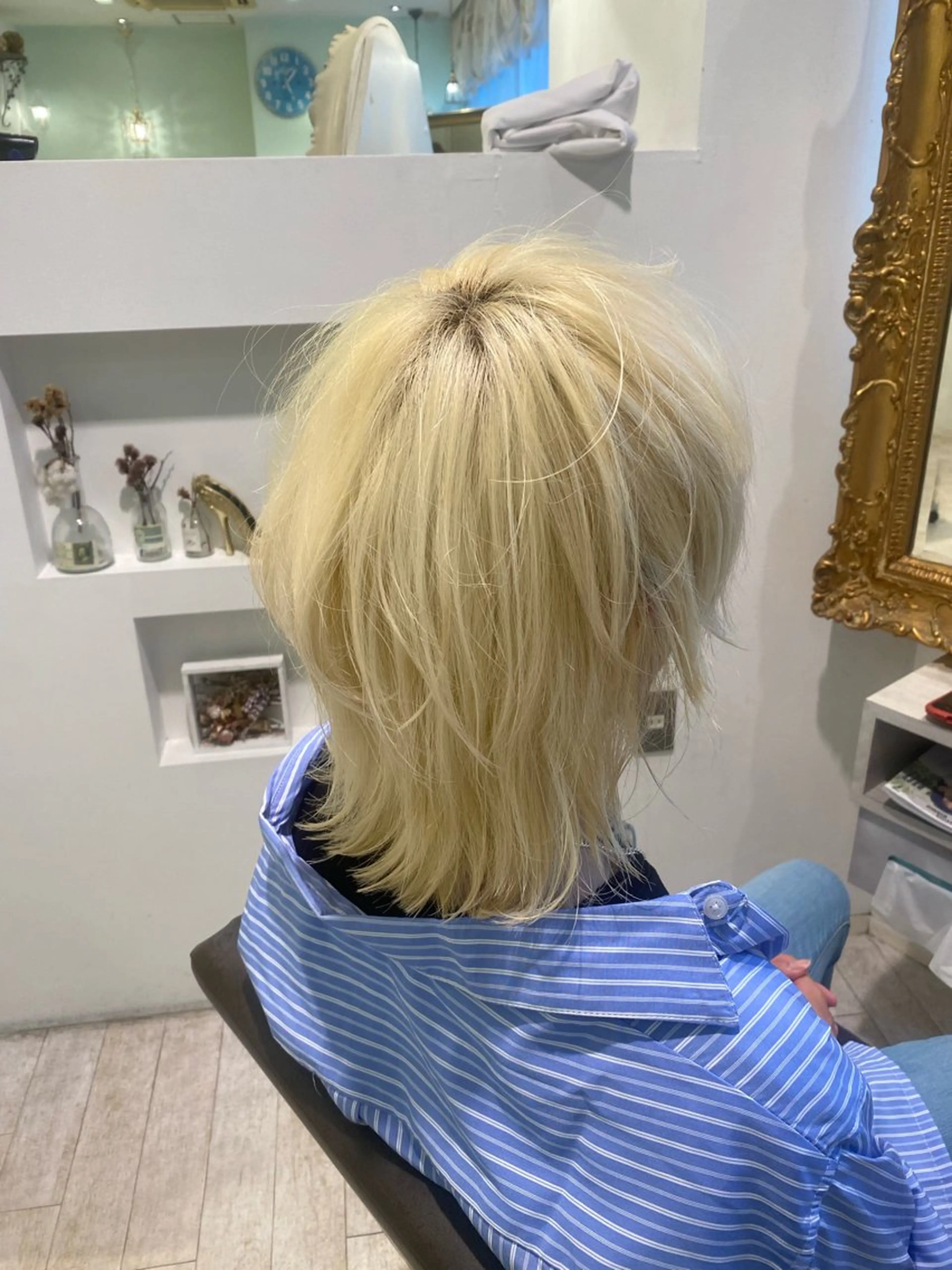 カラー ブリーチ 抜きっぱなしブロンド ブロンド ブリーチ特化型🐯 Lita -ゆうや-のヘアスタイル