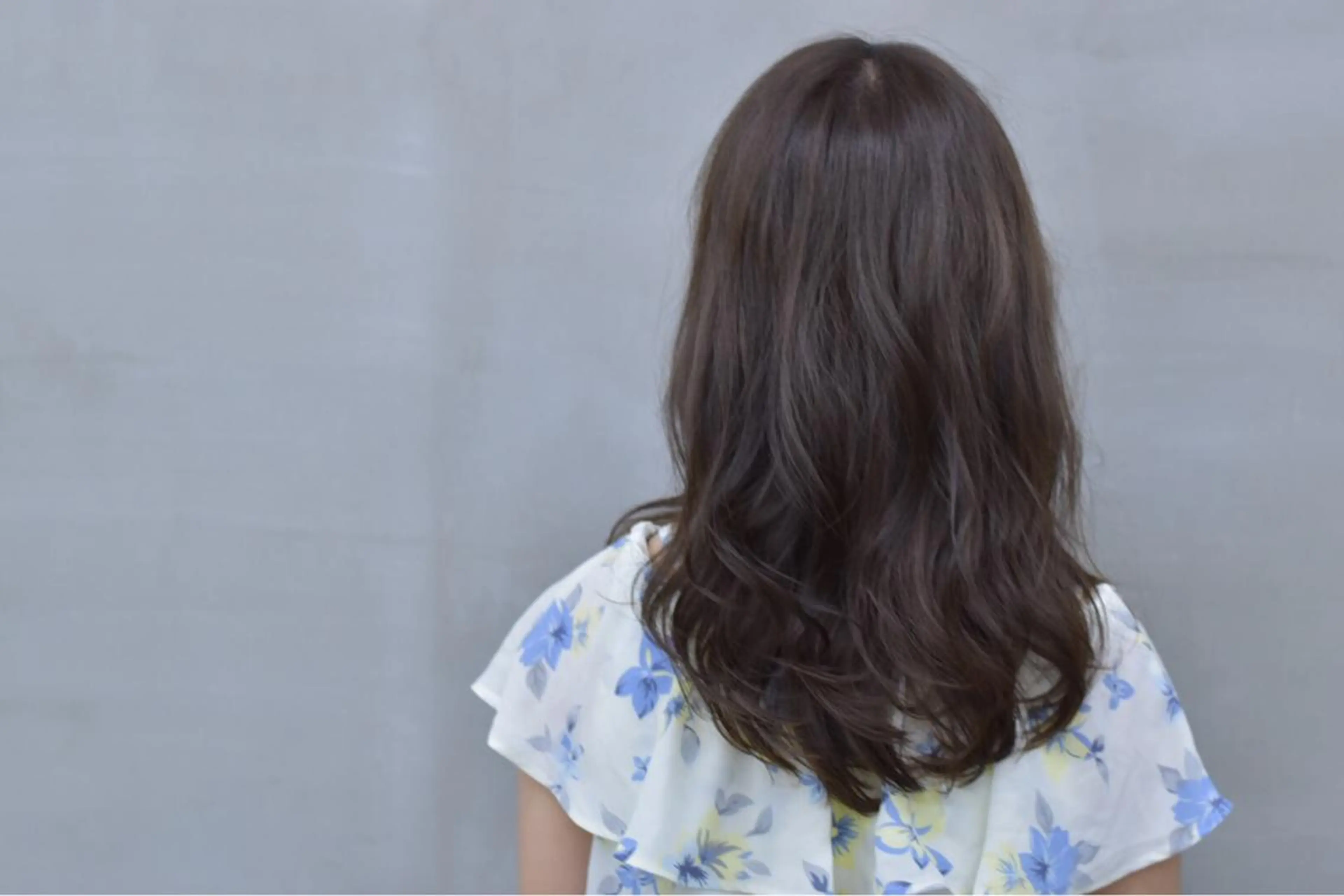 ミディアム セミロング ロング カラー グレージュ 磯部 巧 bob/ショートのヘアスタイル