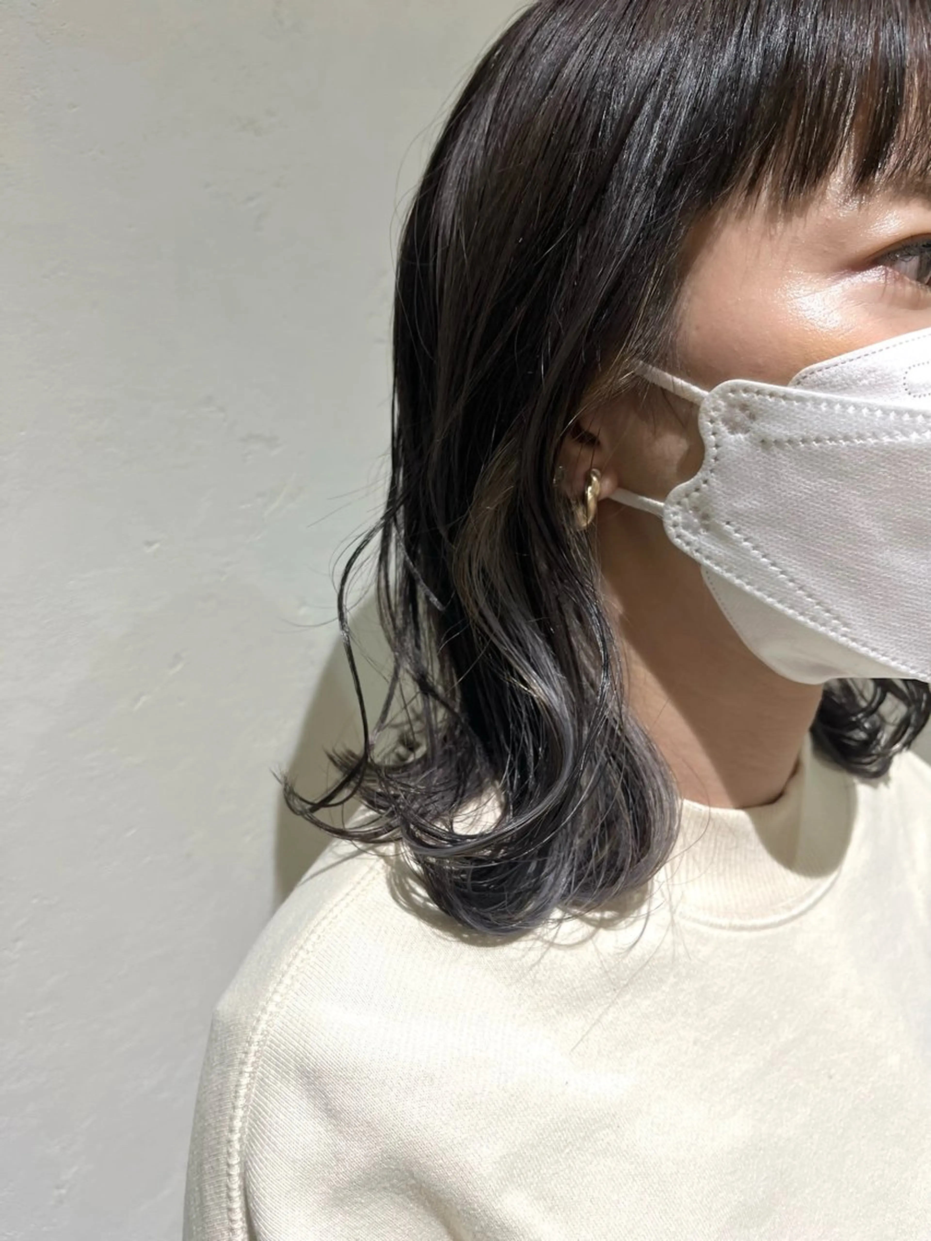 ミディアム カラー rotika by Doll hair所属・RYOKA 心斎橋美容室のヘアスタイル