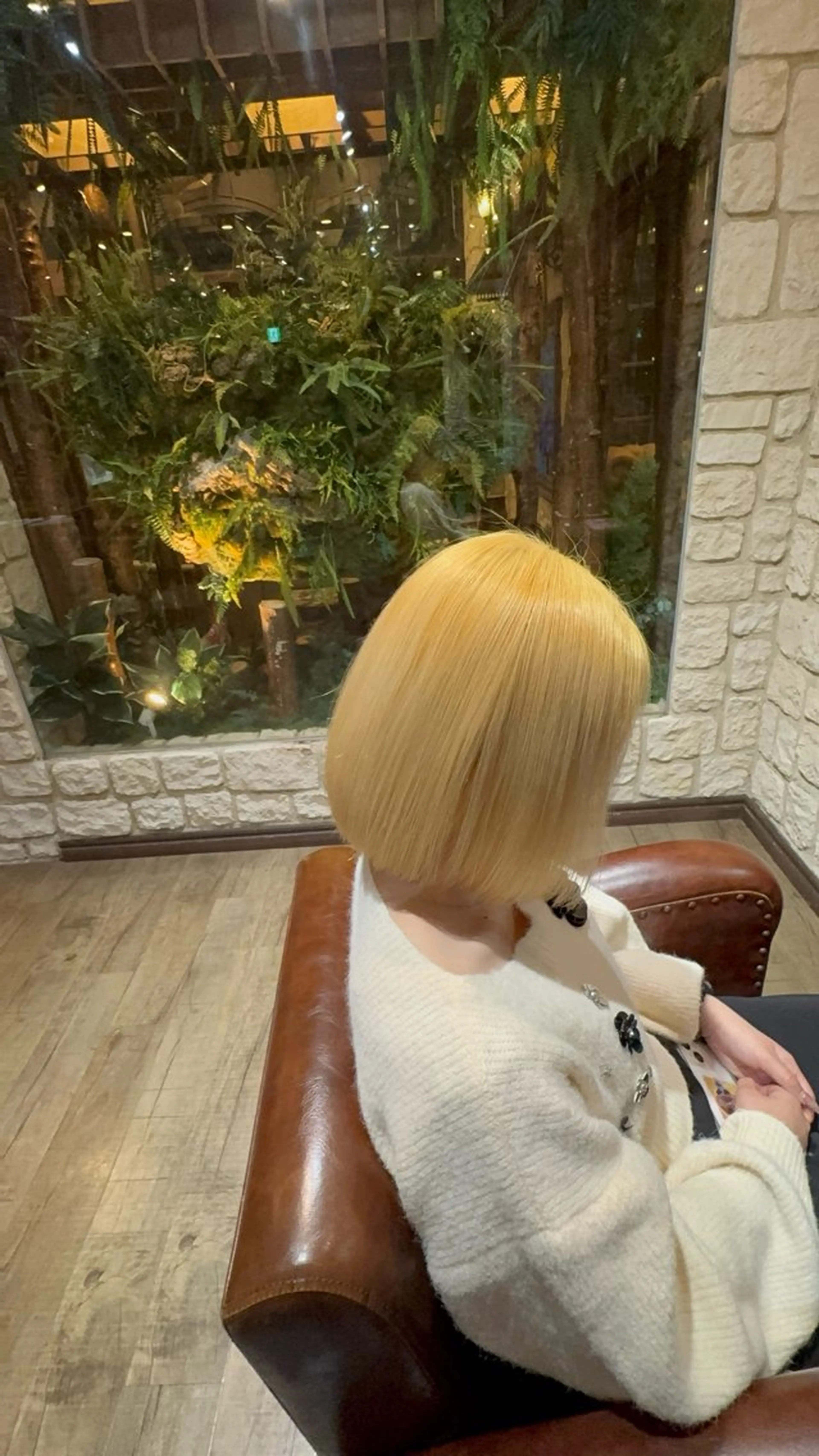 カラー ヘアカラー オノ　ソウイチロウ/ レイヤー/パーマのヘアスタイル