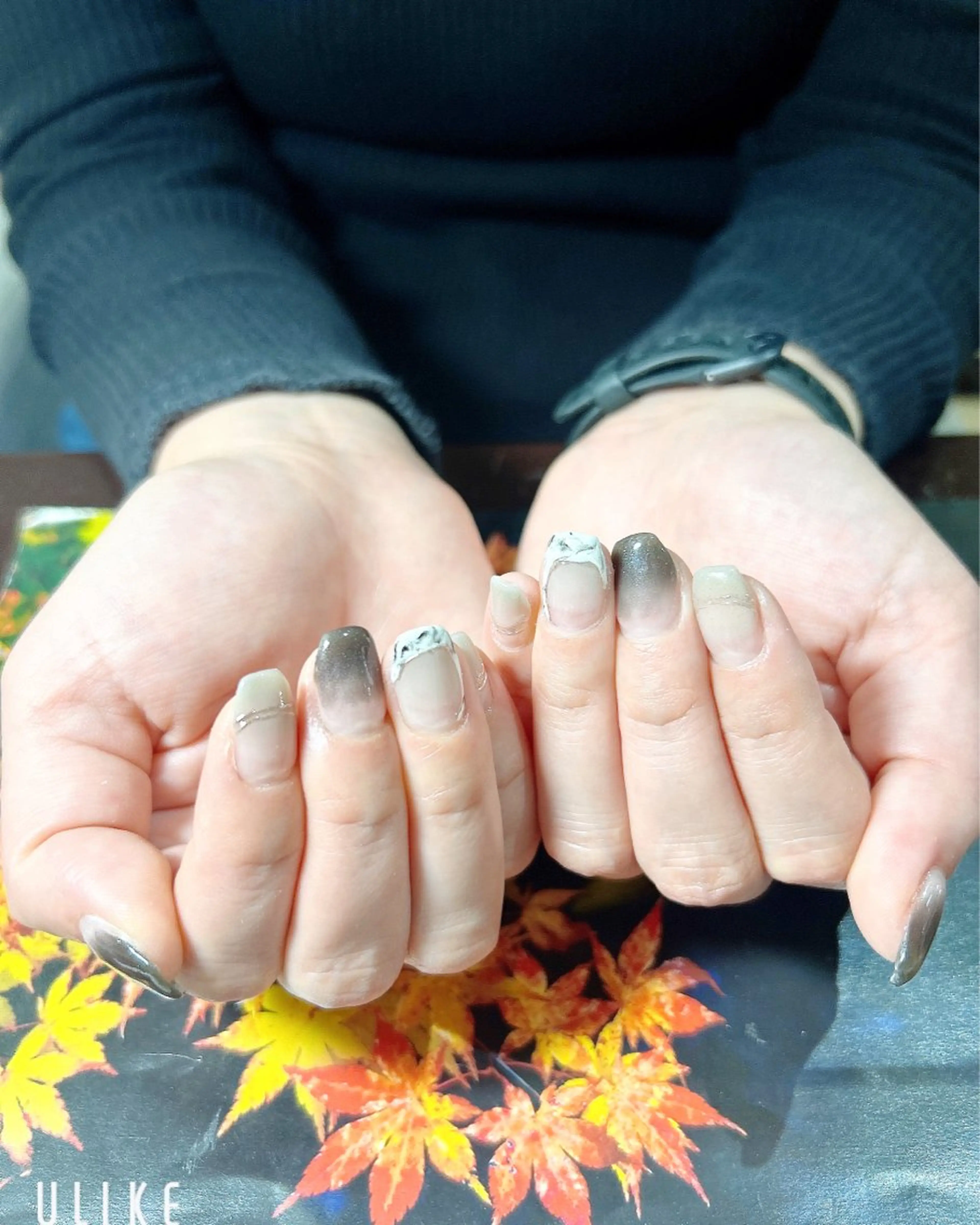 ネイル ニュアンスネイル ハンドネイル 吉野✨ ネイルデザイナー✨のネイルデザイン