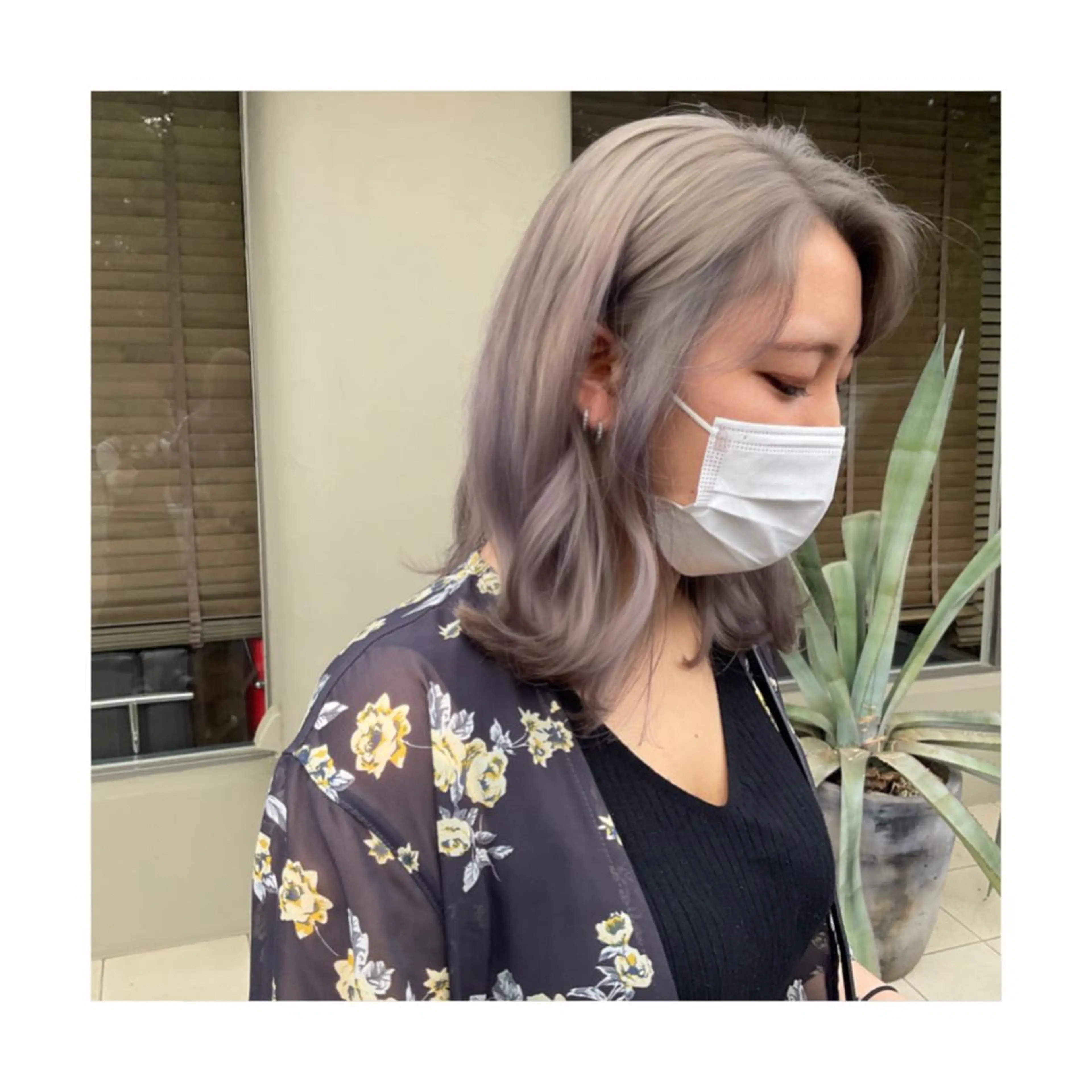 セミロング レイヤーカット ♥kanaのヘアスタイル