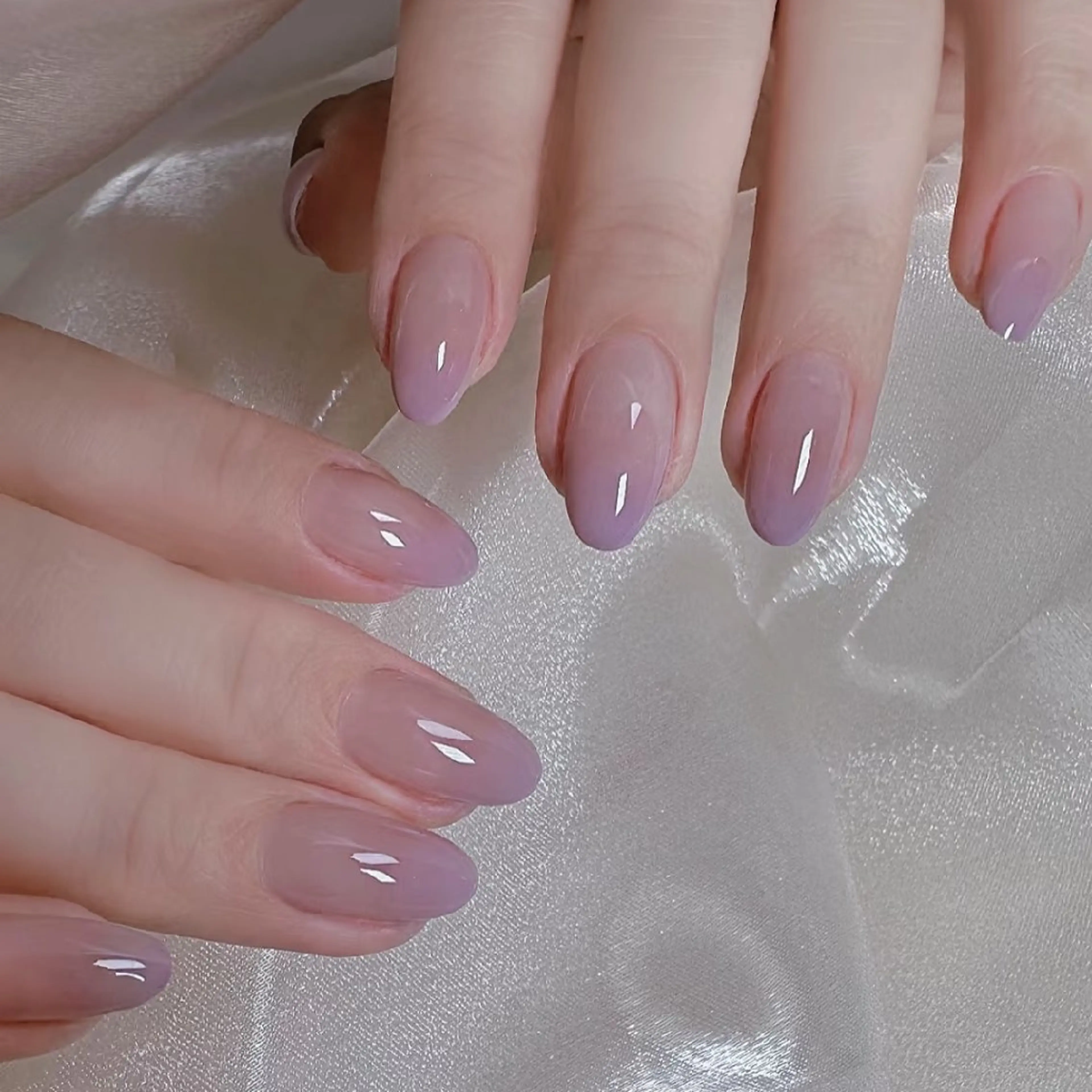 自爪⭐カラーグラデーションの写真