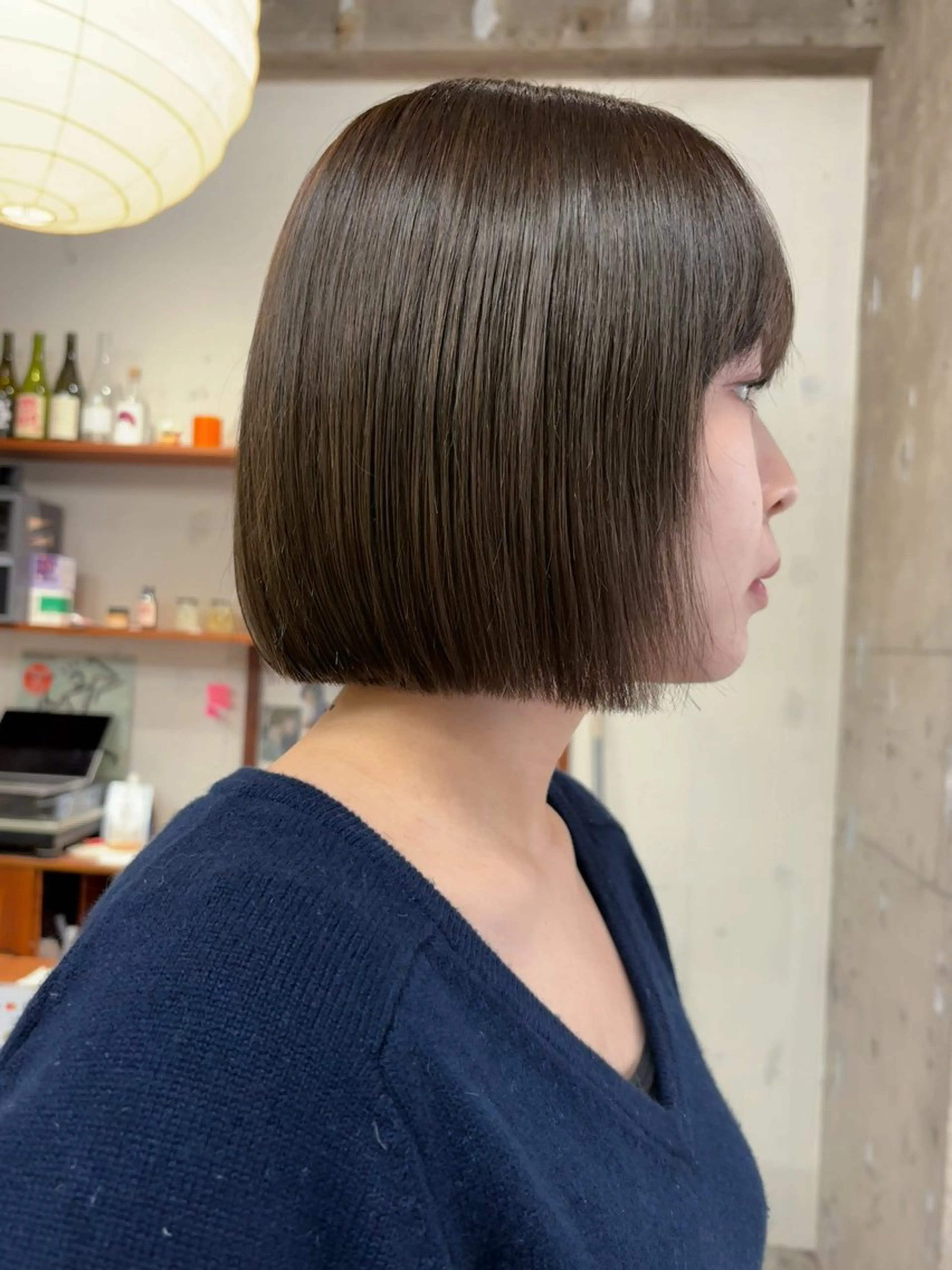 ショート カラー カット ヘアカラー 永田 愛莉のヘアスタイル