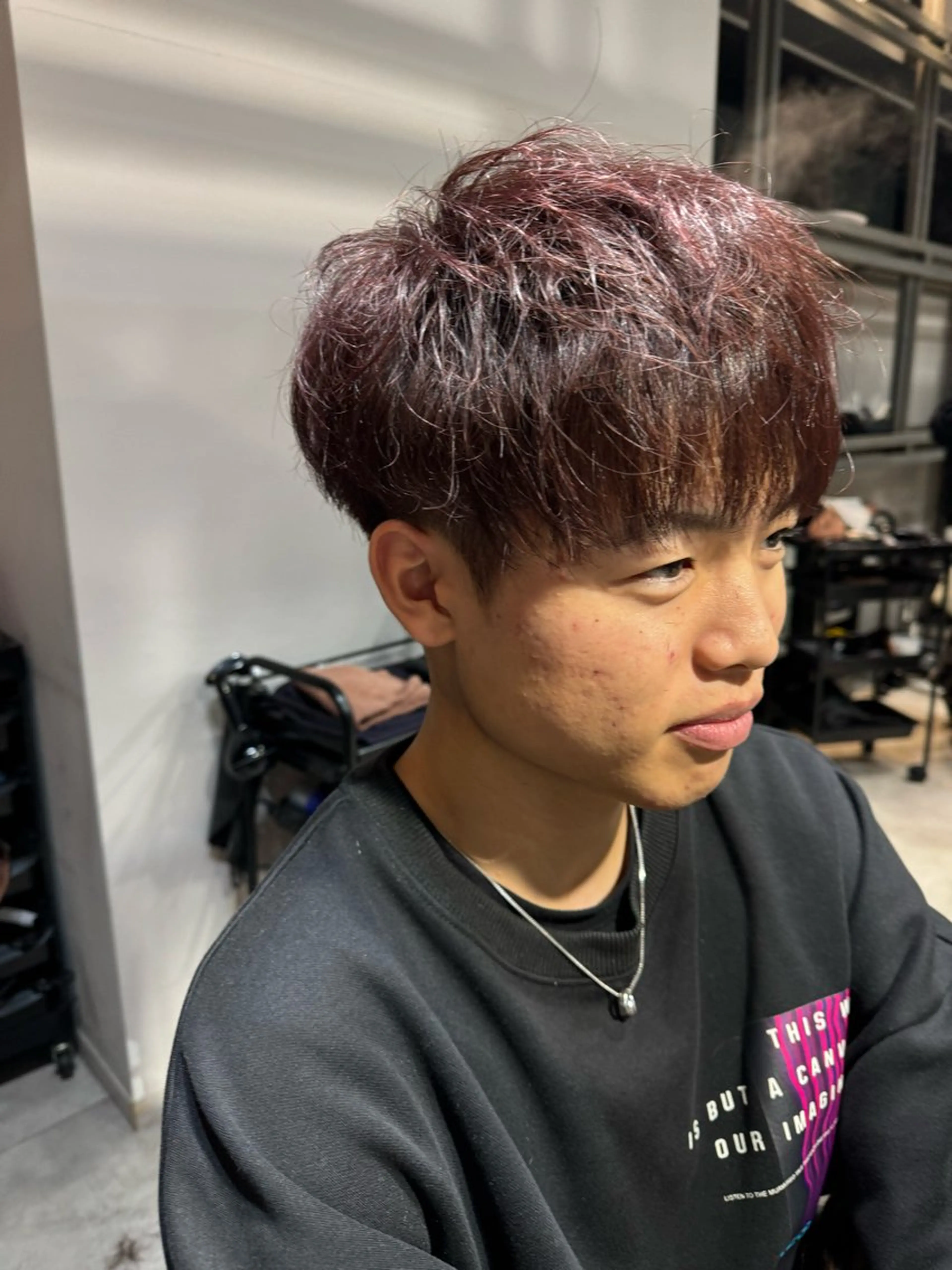 ショート カラー メンズ カット ヘアカラー トリートメント Dxxxx III所属・女性目線の大人 メンズ*Ayakaのヘアスタイル