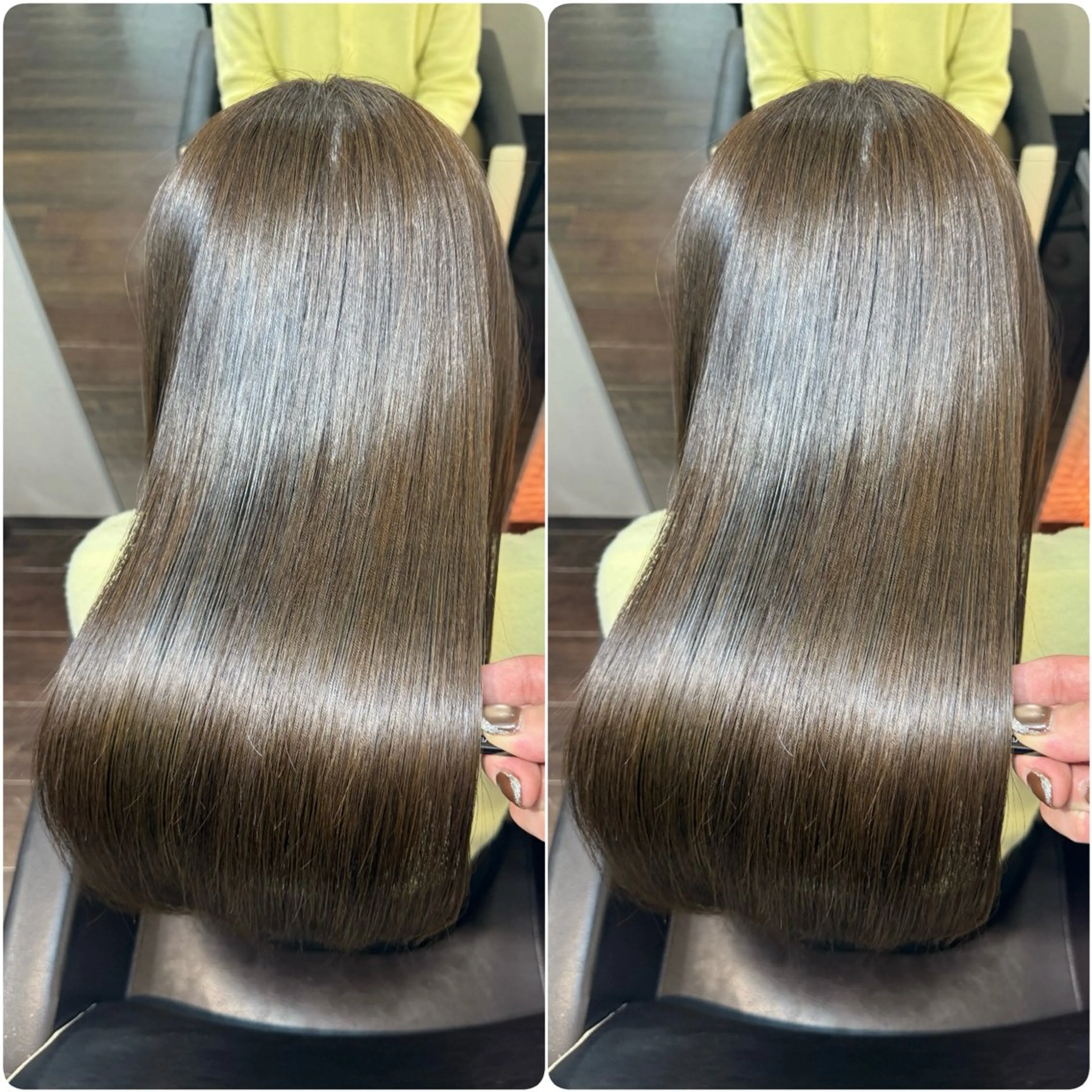 ロング カラー カット ヘアカラー トリートメント ヘッドスパ youres hair 髪質改善トリートメント&ヘッドスパ　新宿EAST所属・🌹ULTOWA🌹 髪質改善/縮毛/店長のヘアスタイル