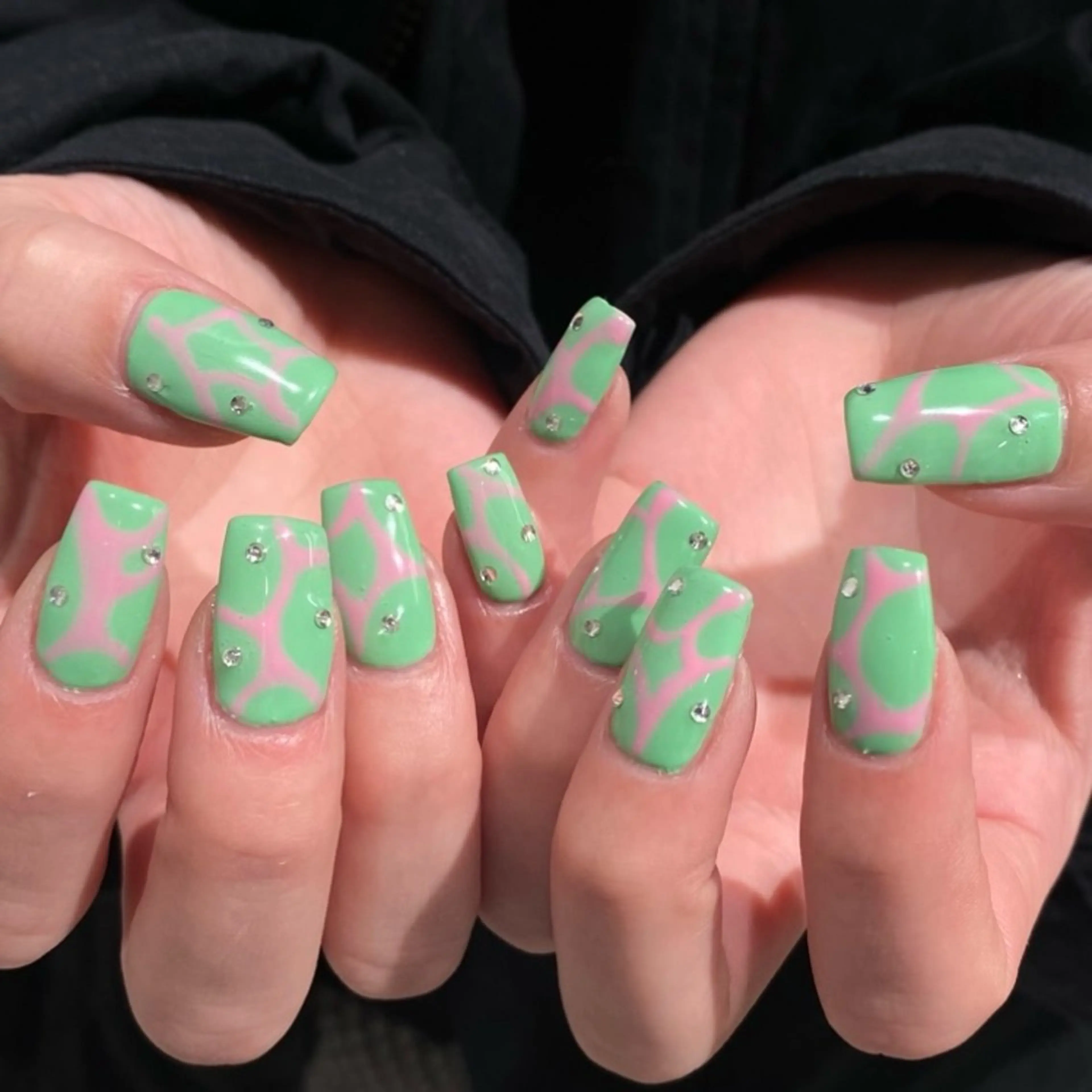 ⛓️🎱ネイルアート🎱⛓️の写真