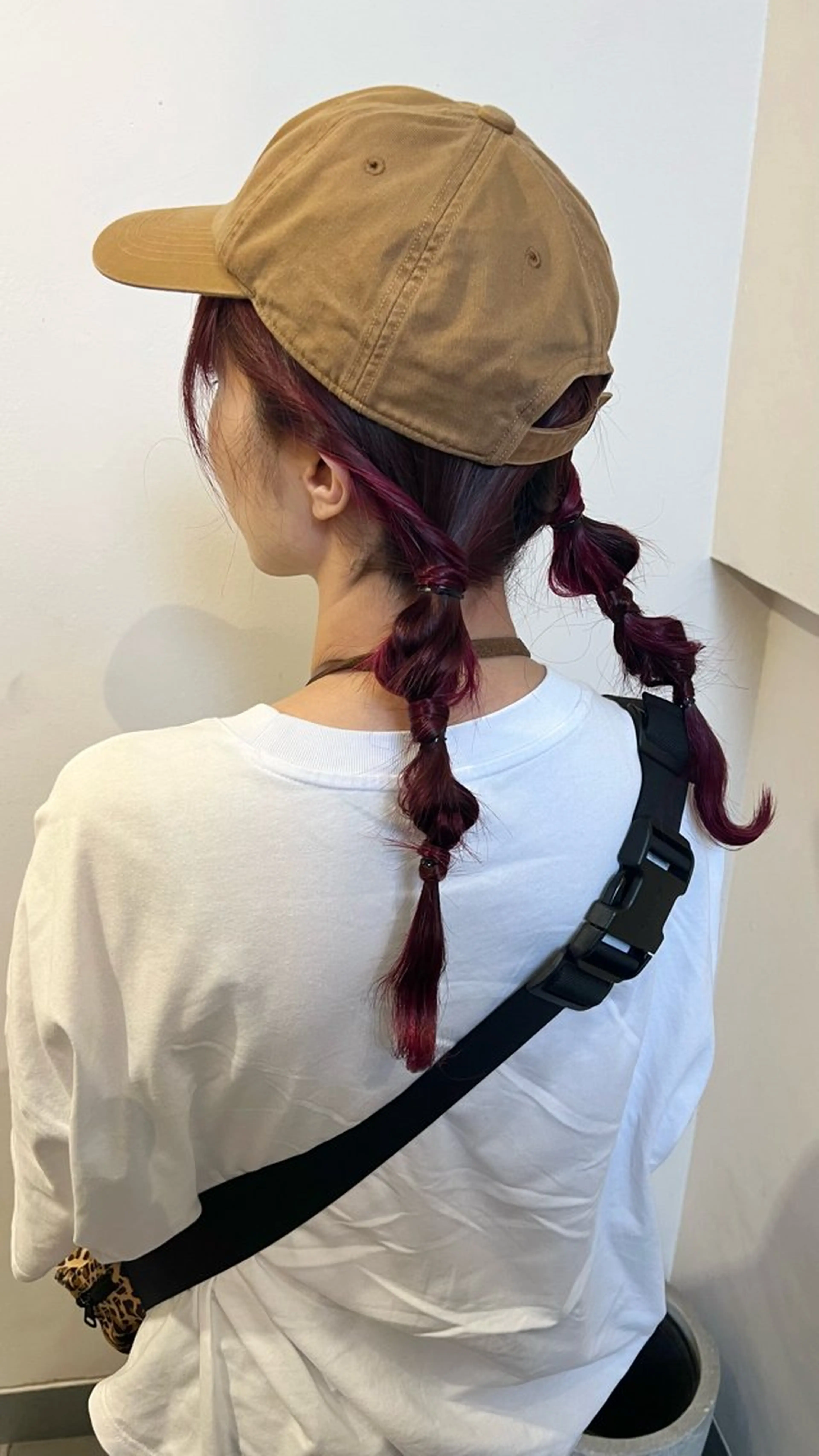 ロング カラー ヘアアレンジ インナーカラー ヘアセット 🎀tokute ナオ🧸のヘアスタイル