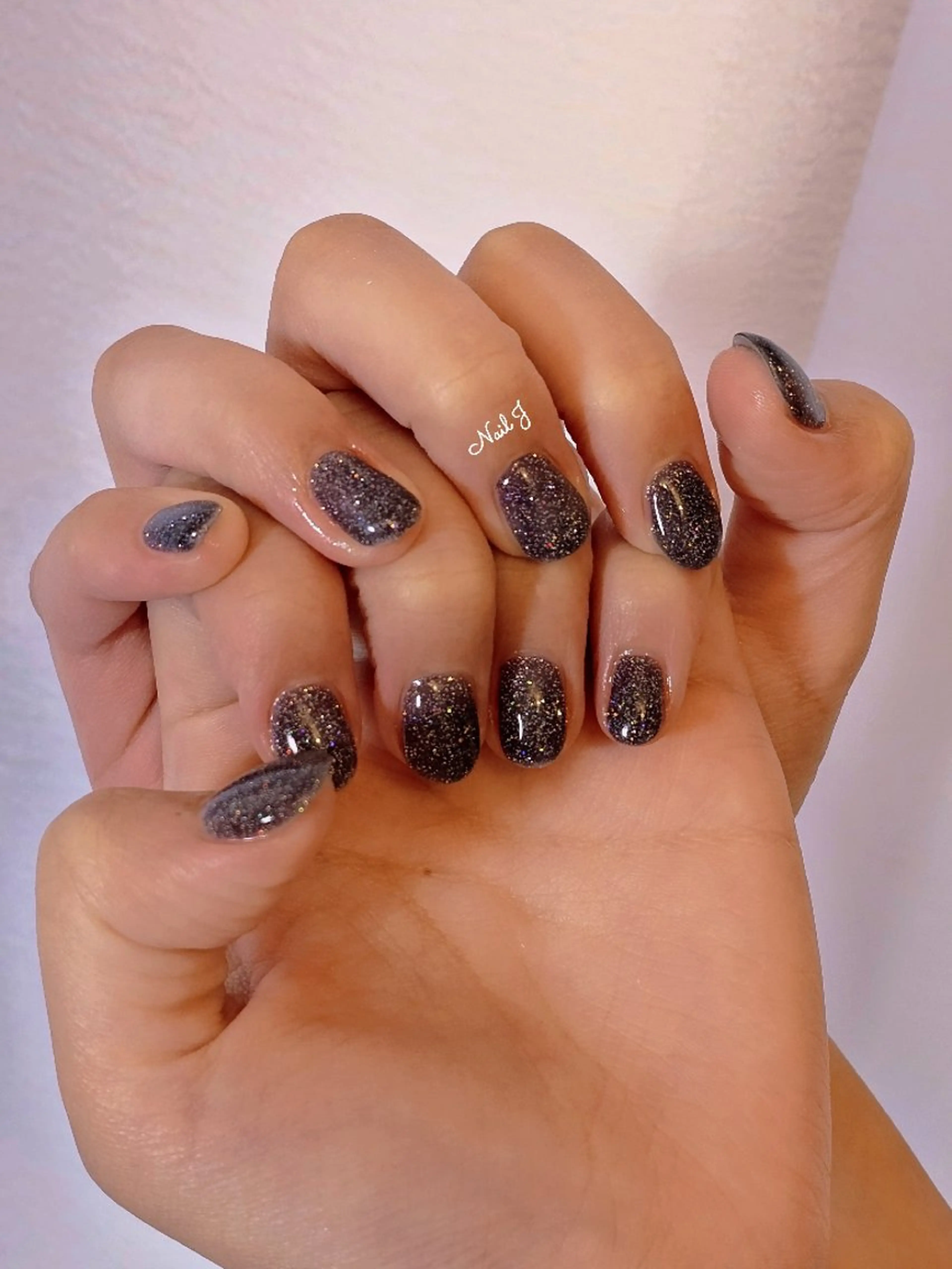 ネイル フラッシュネイル ワンカラーネイル ハンドネイル Nail Jのネイルデザイン