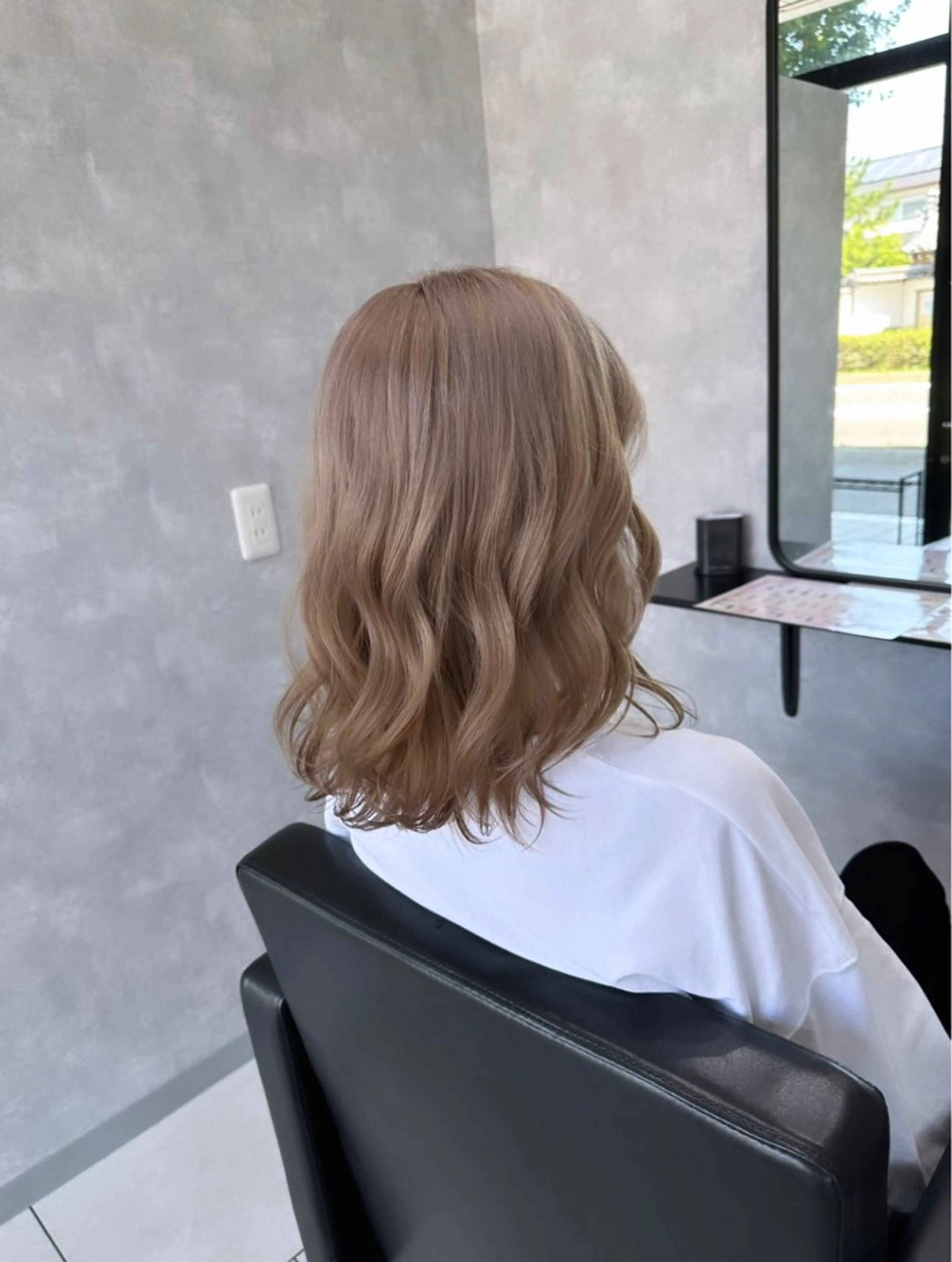 ケアブリーチ＋カラーの写真