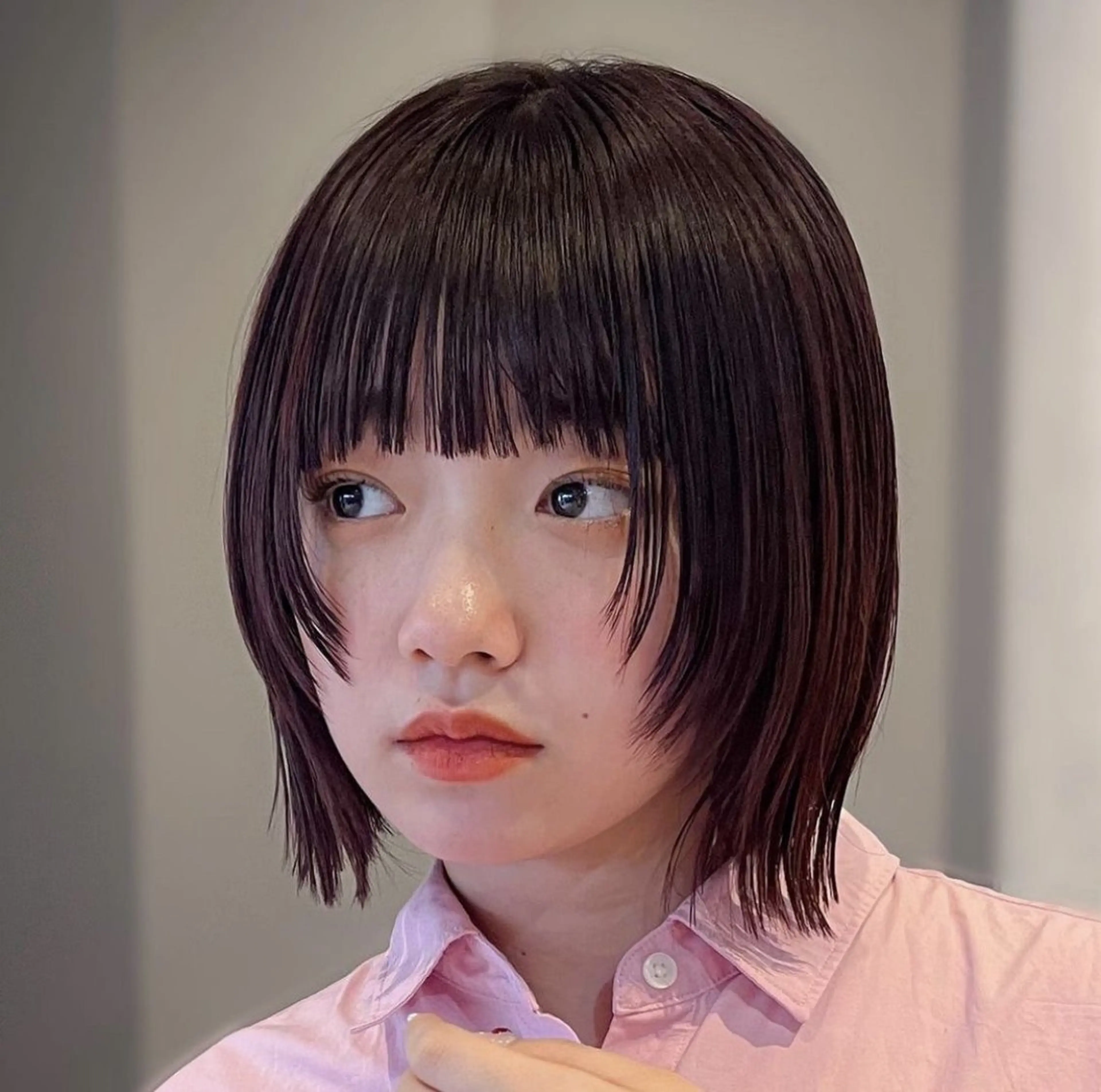 ショート 前田 真保のヘアスタイル