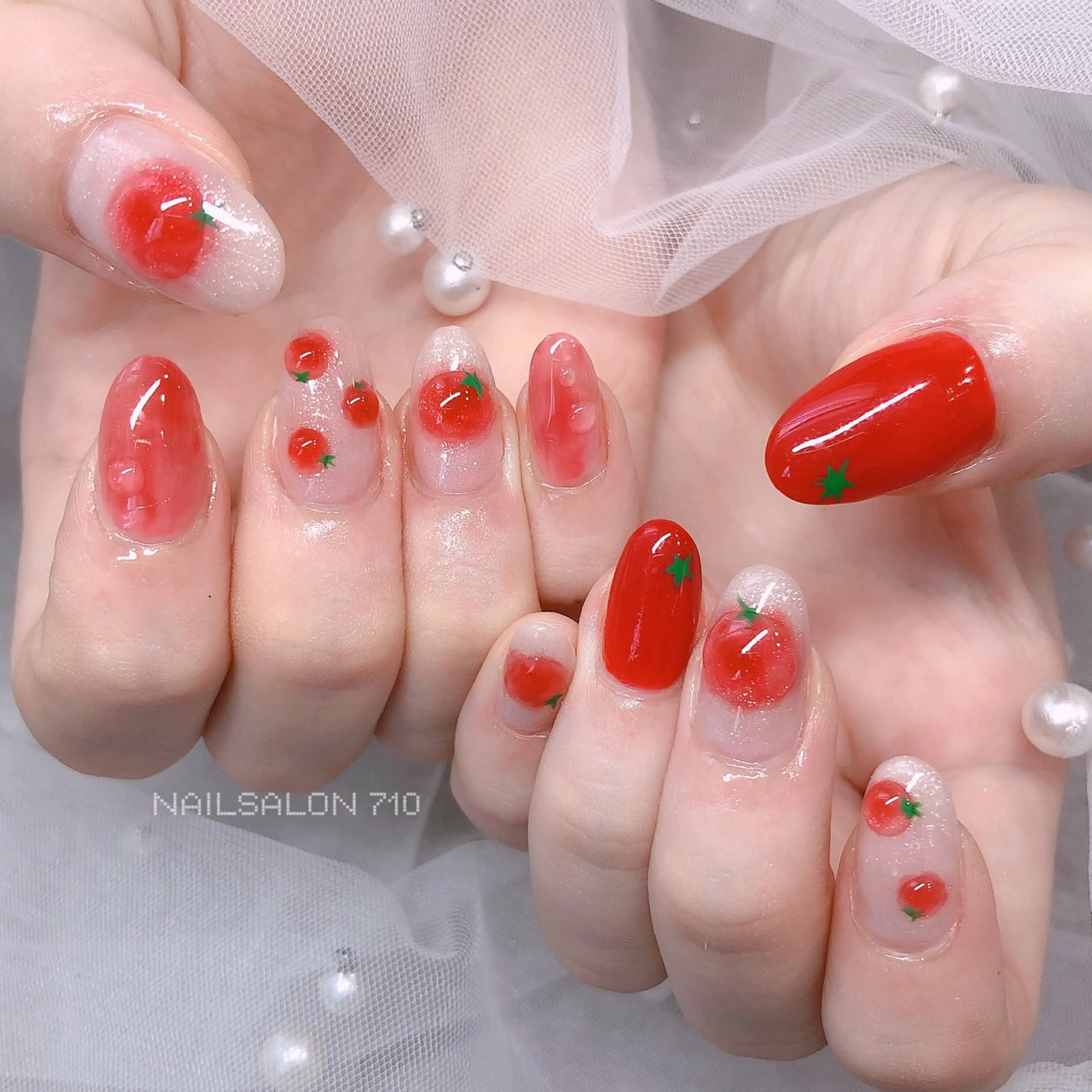 ネイル ハンドネイル フットネイル ナナイチゼロ I.Naoのネイルデザイン