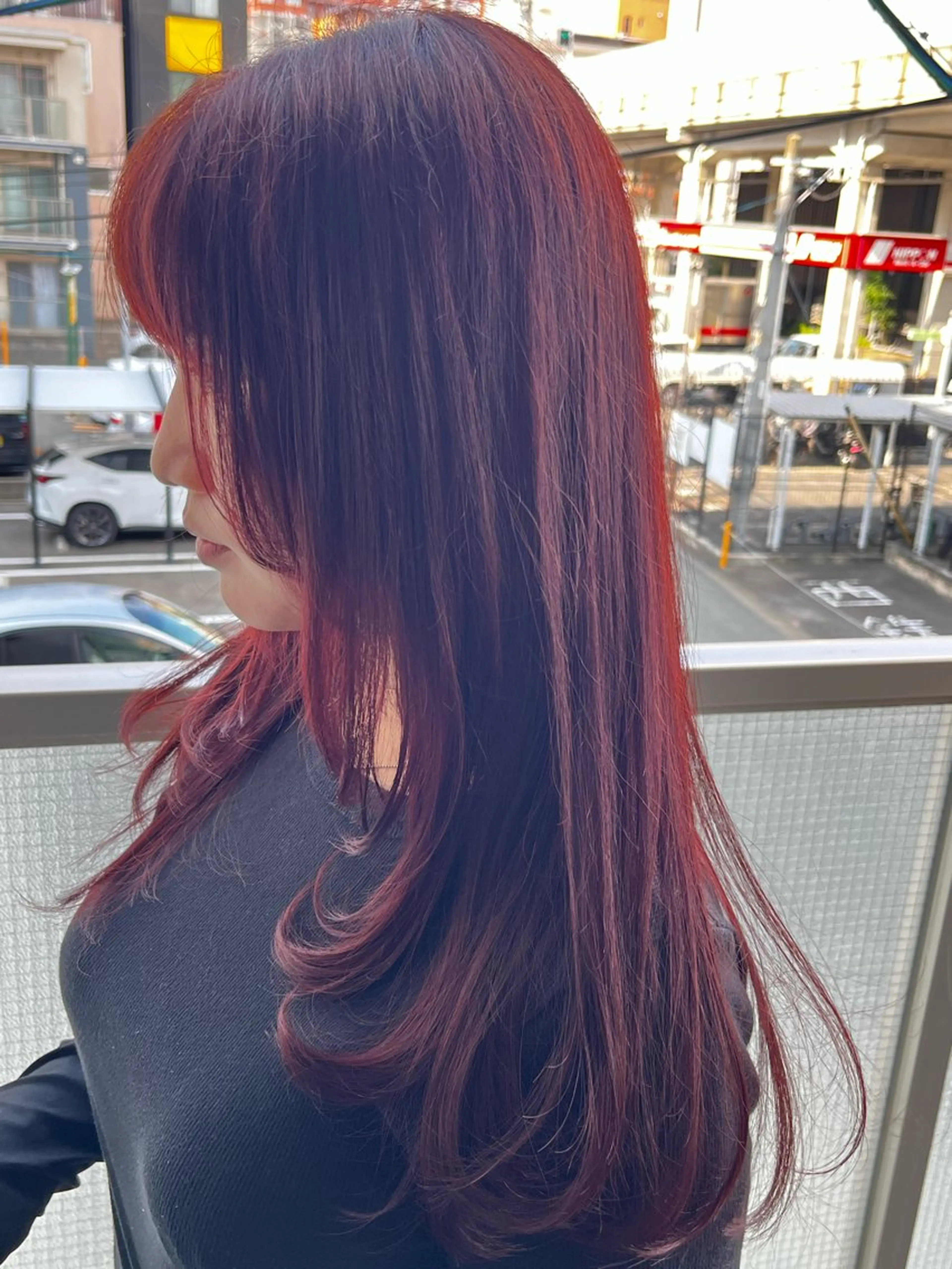 ロング ROSSO Hair＆SPA  香椎宮前店所属・SHIINA 香椎宮前店のヘアスタイル