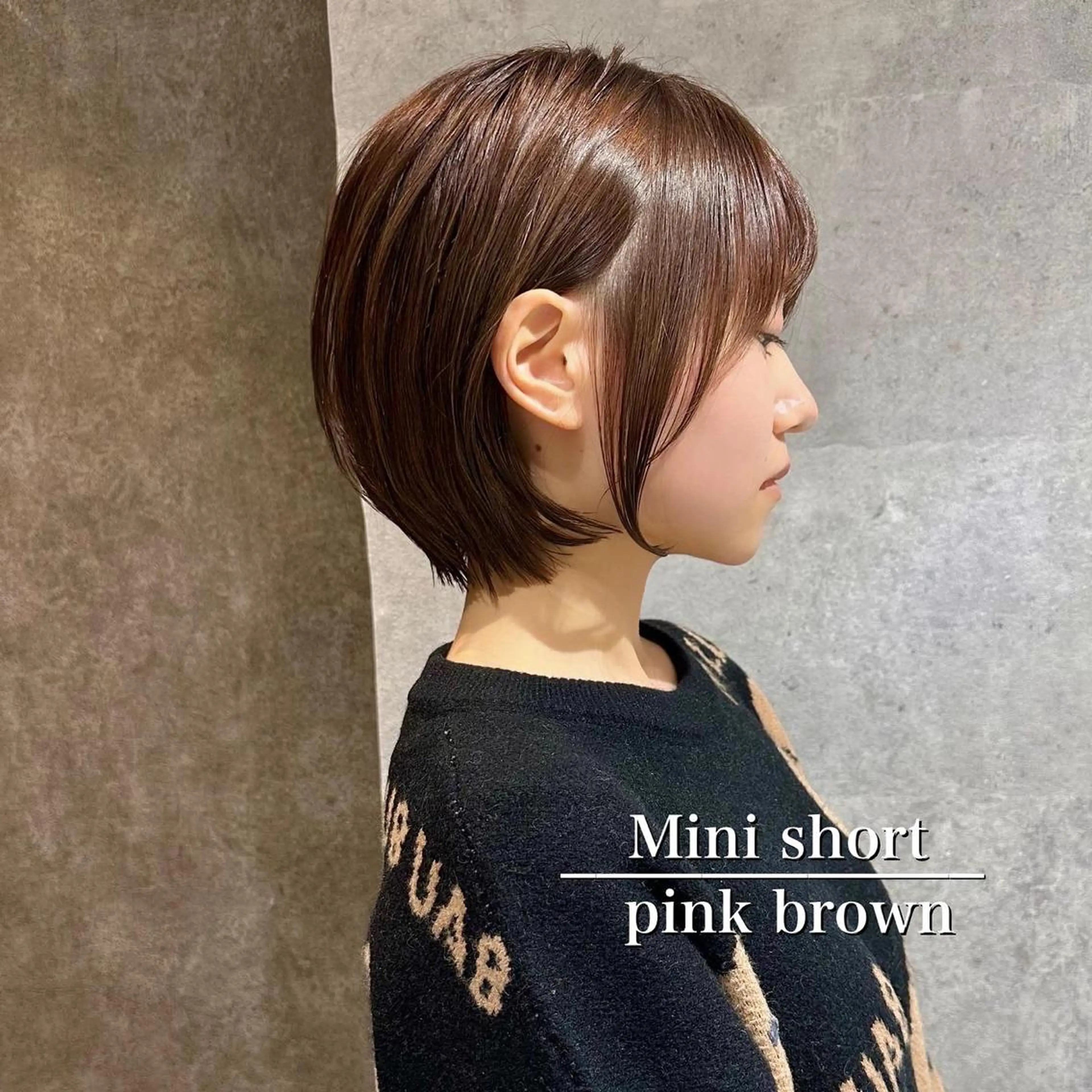 ショート カラー 女性が憧れる ショート/角田愛和のヘアスタイル