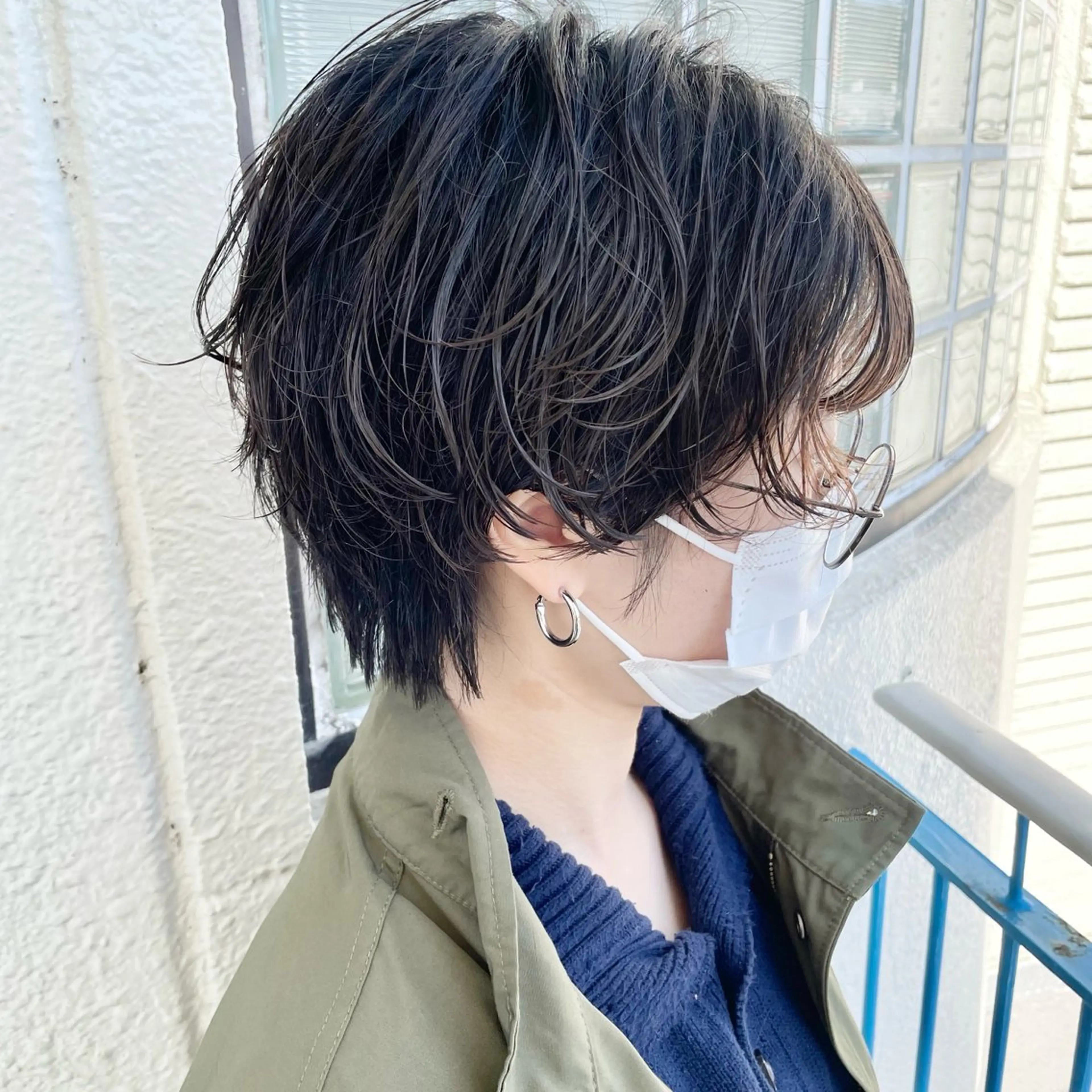 ショート パーマ カット パーマ YUKO/ 似合わせ韓国風パーマのヘアスタイル