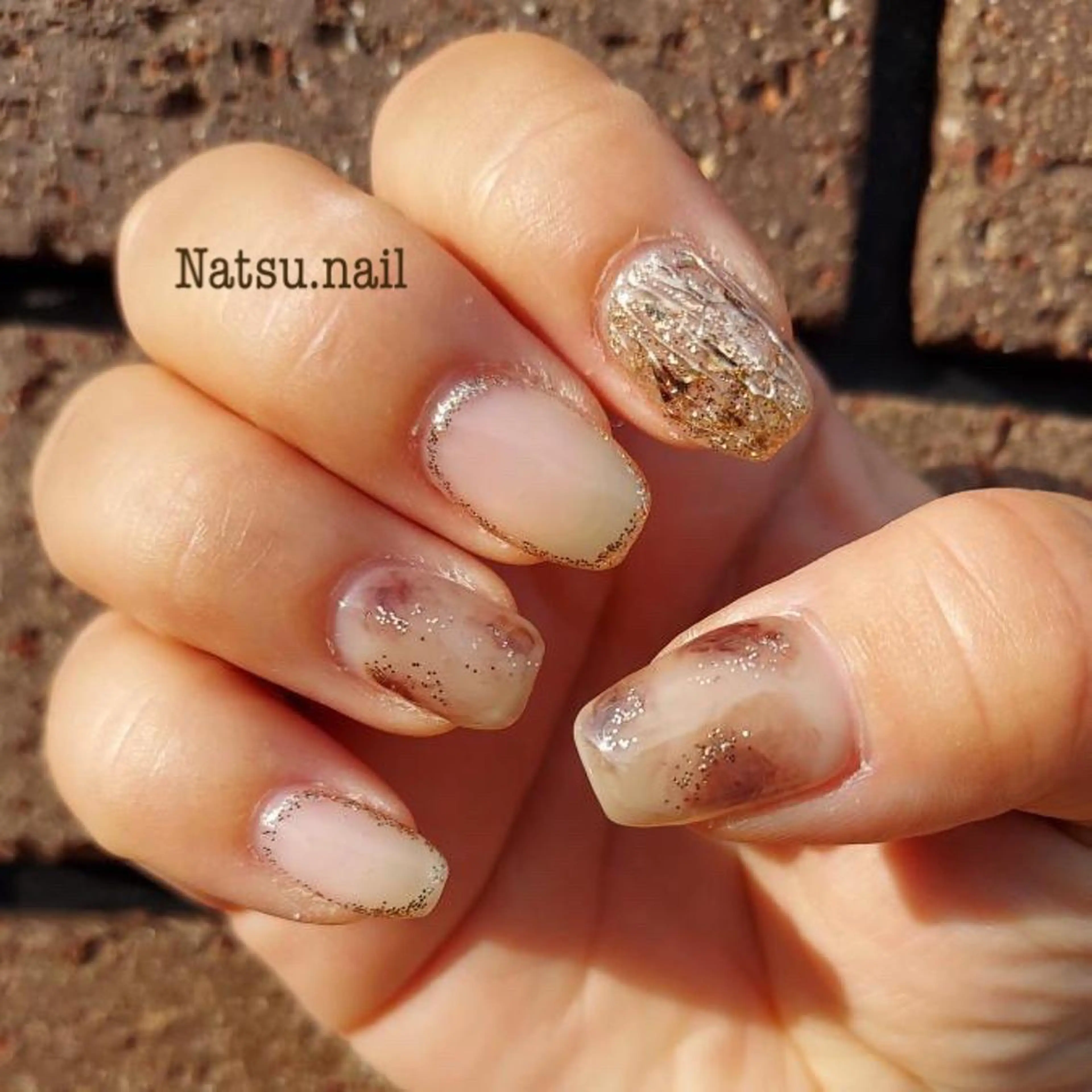 ネイル ニュアンスネイル Natsu nailのネイルデザイン