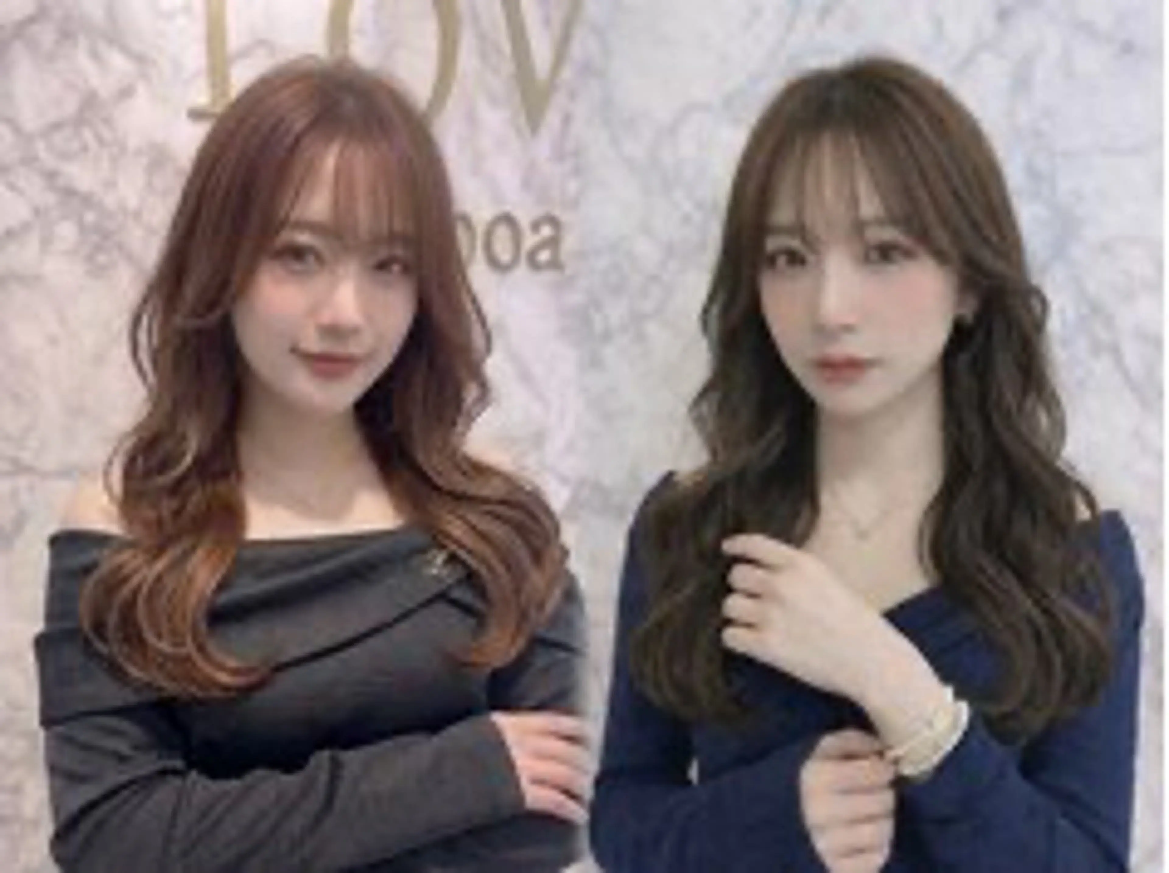 ❄️透明感が欲しい方❄️ブリーチなしWカラー+1stepトリートメント❗️の写真