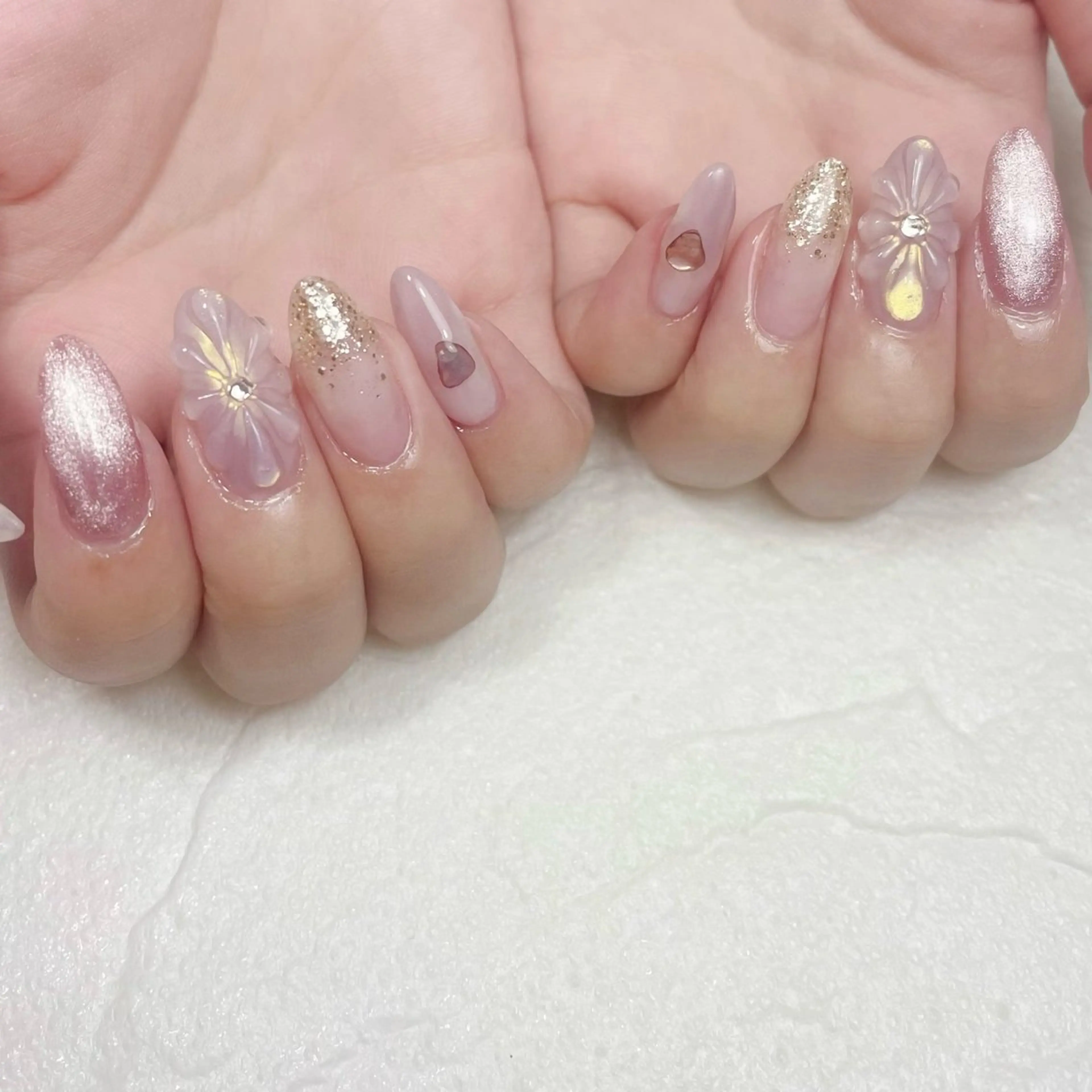 【⚠️新規のみ】スカルプ長さだし【ロング】店内アートサンプル何でもOK(オフなし)の写真