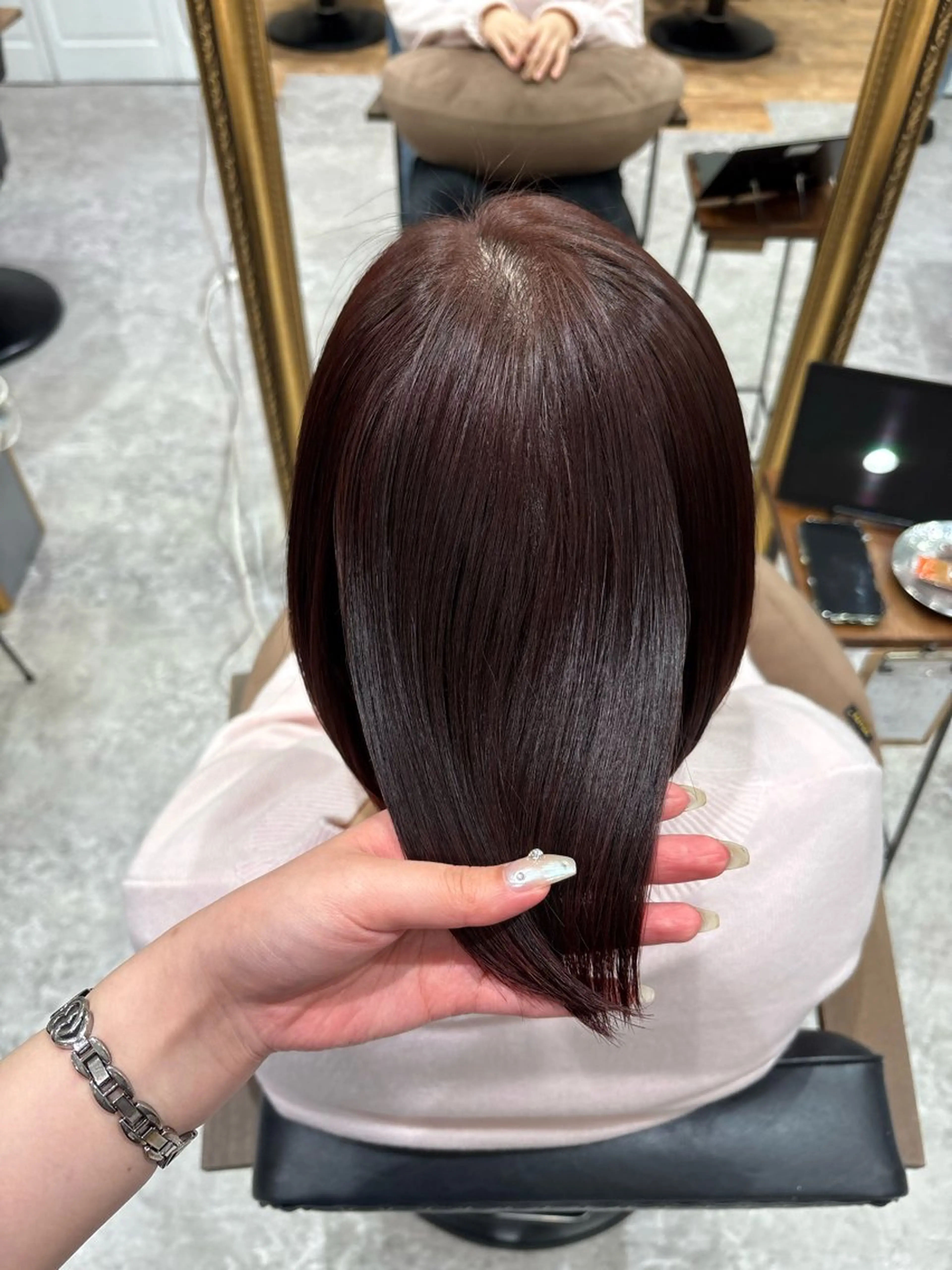 カラー ヘアカラー トリートメント 透明感カラー/ダブル カラー/MAI🎀のヘアスタイル