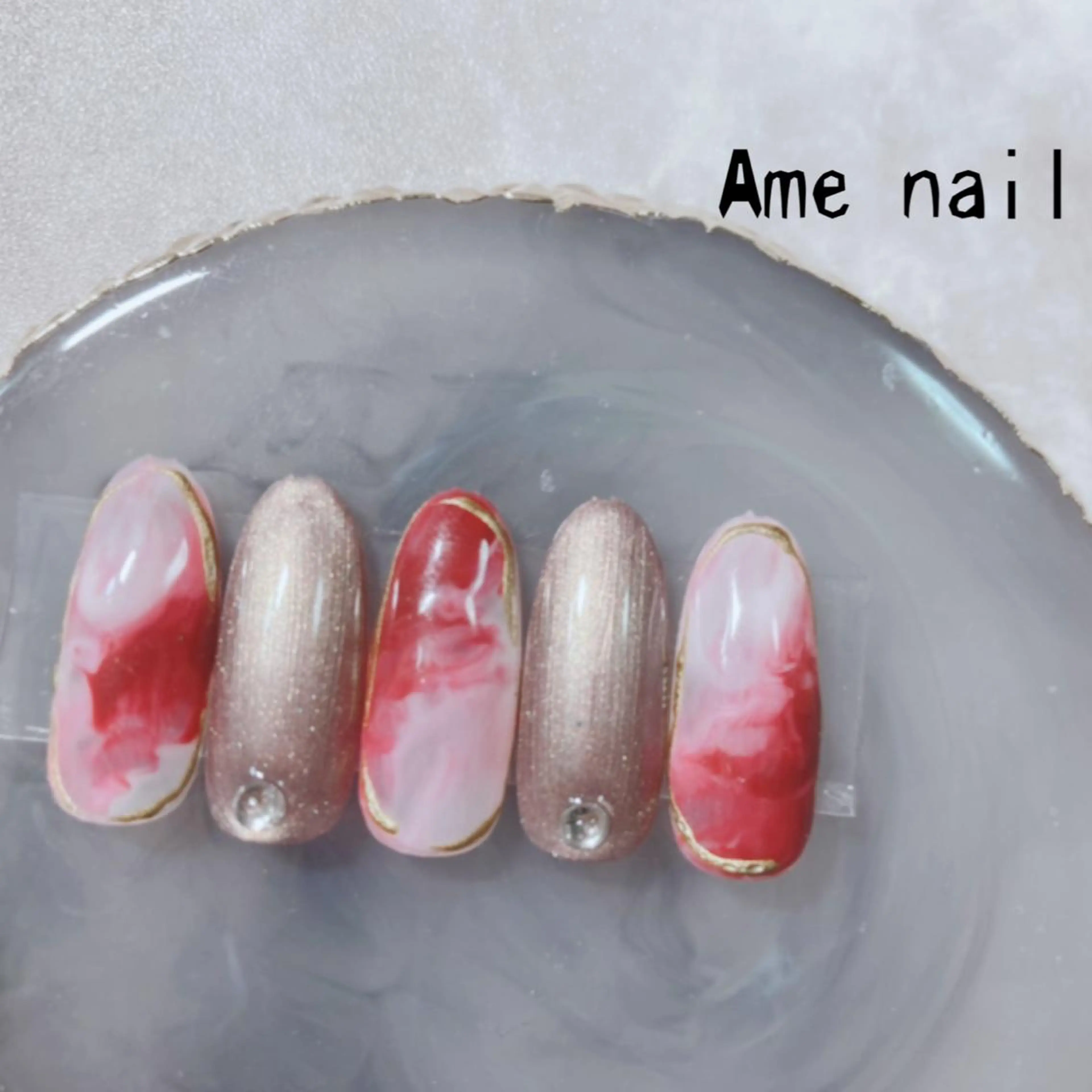 ネイル ハンドネイル Ame nail所属・中村 未来のネイルデザイン