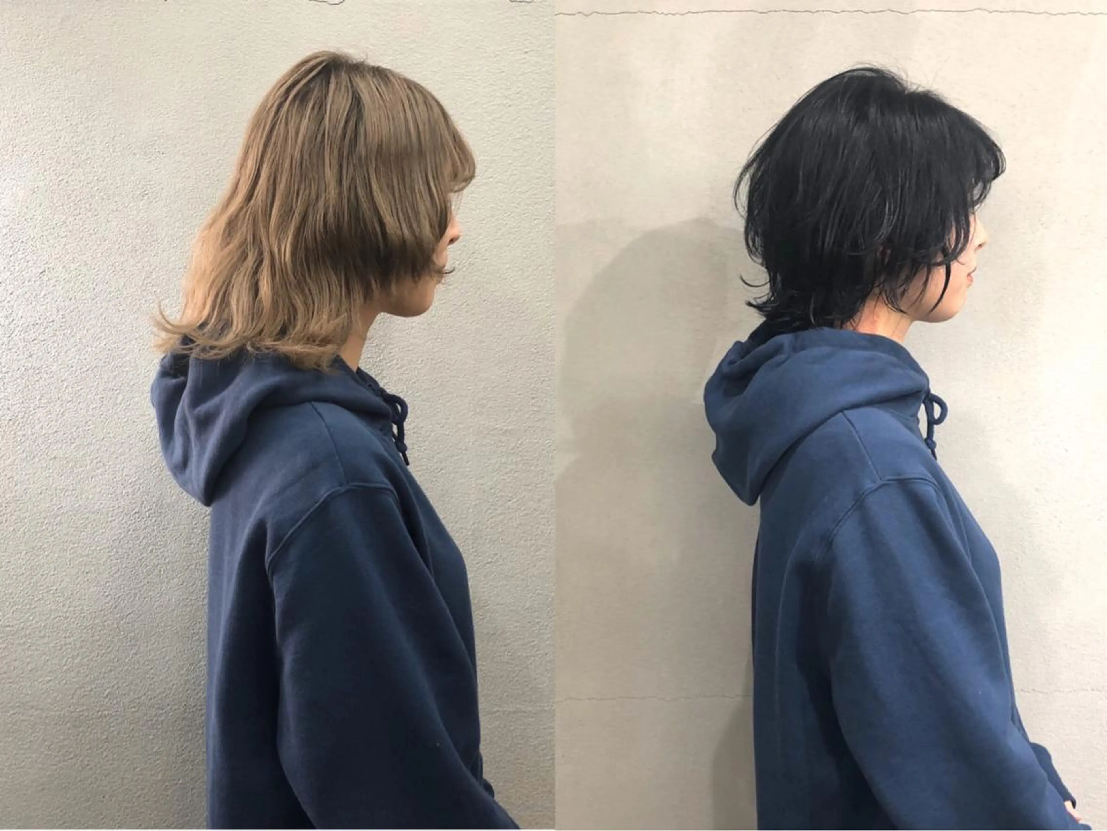 ショート カラー ウルフカット カット ヘアカラー トリートメント ボブ/ショート/ 白髪染め/メンズ葛西のヘアスタイル