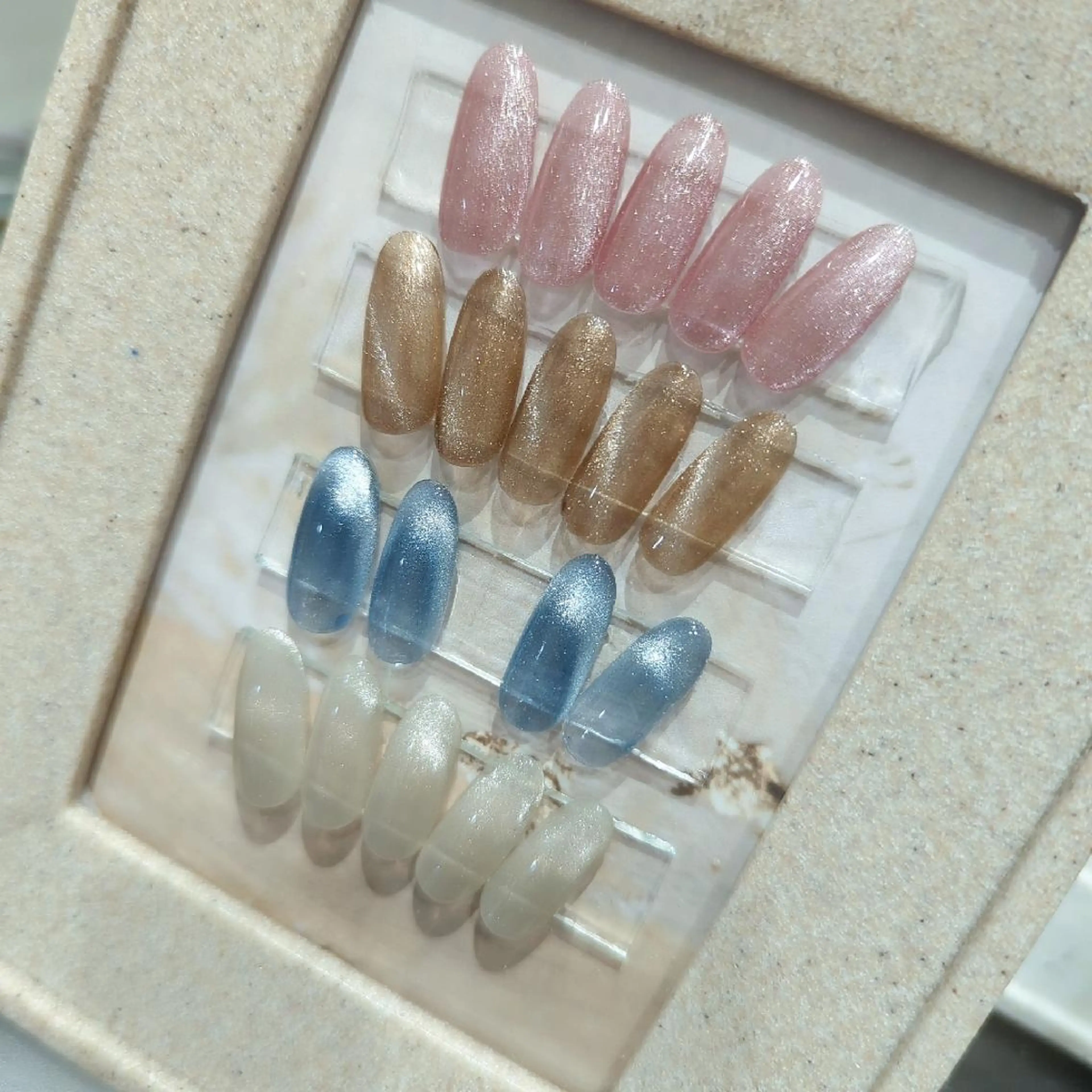 ネイル ジェルネイル マグネットネイル moca eye&nail所属・moca eye&nailのマツエク・マツパデザイン