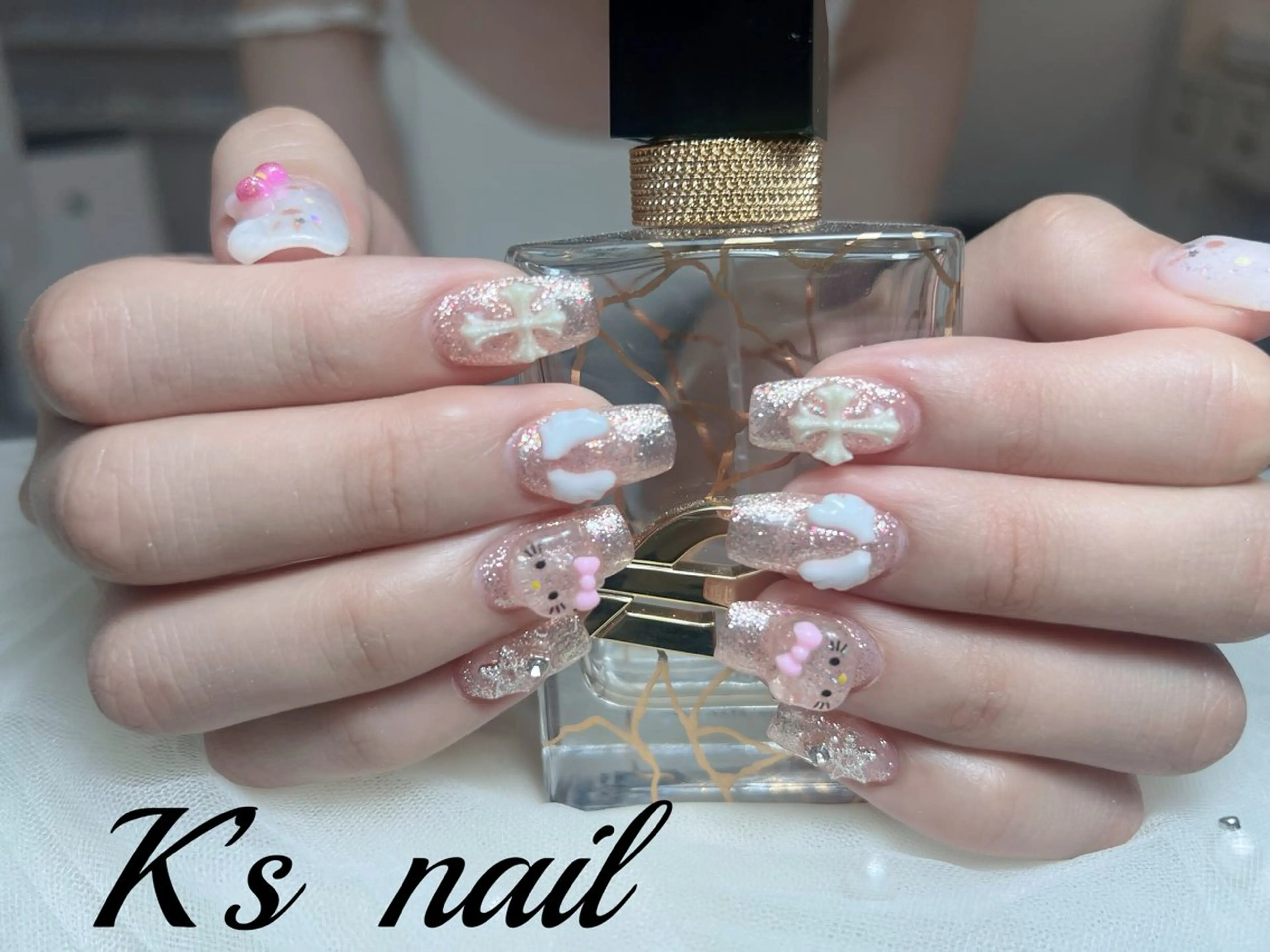 ネイル ラメ(グリッター) ハンドネイル K‘s nail salonのネイルデザイン