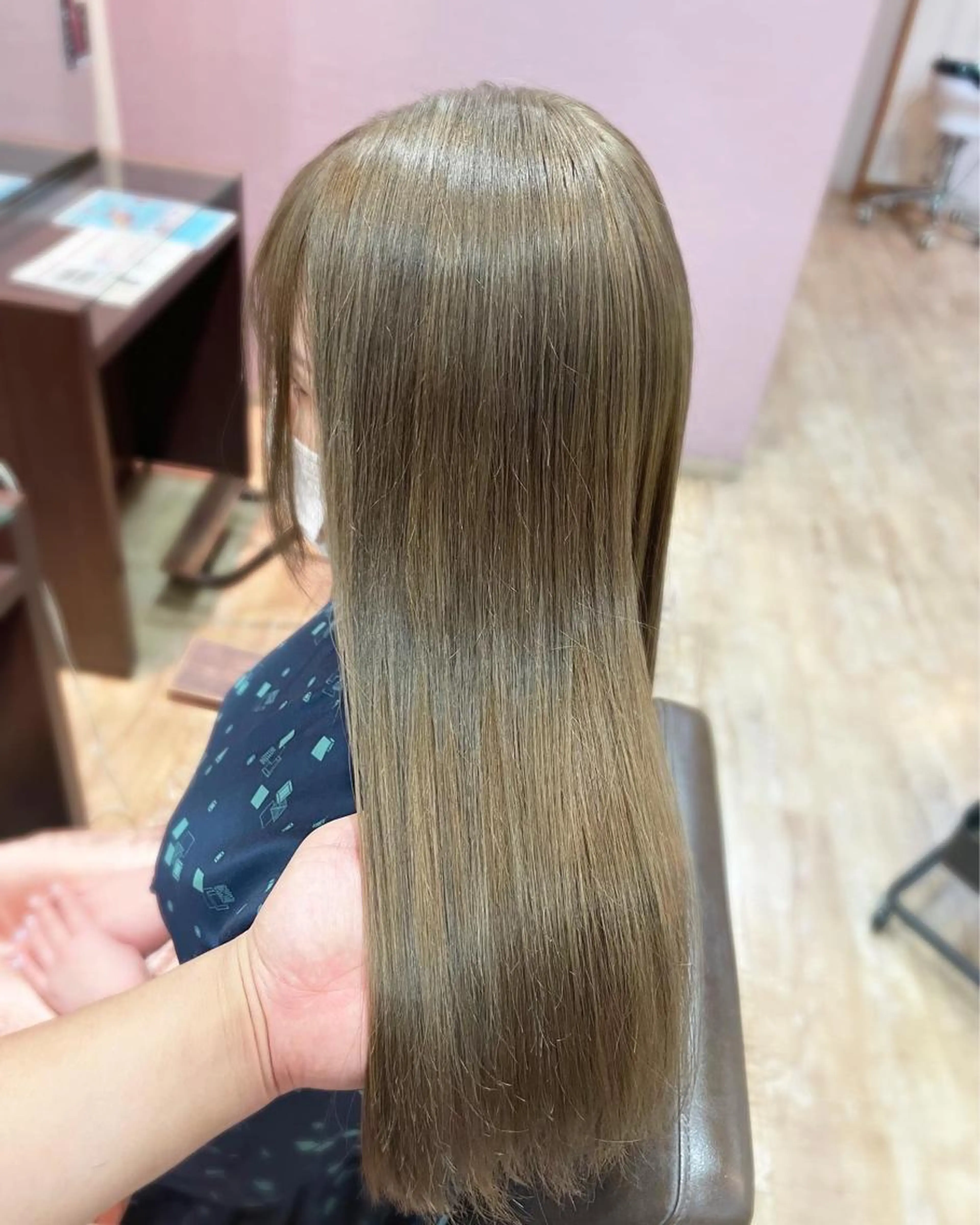 🧸カット＋ダブルカラー（ケアブリーチ＋カラー）の写真