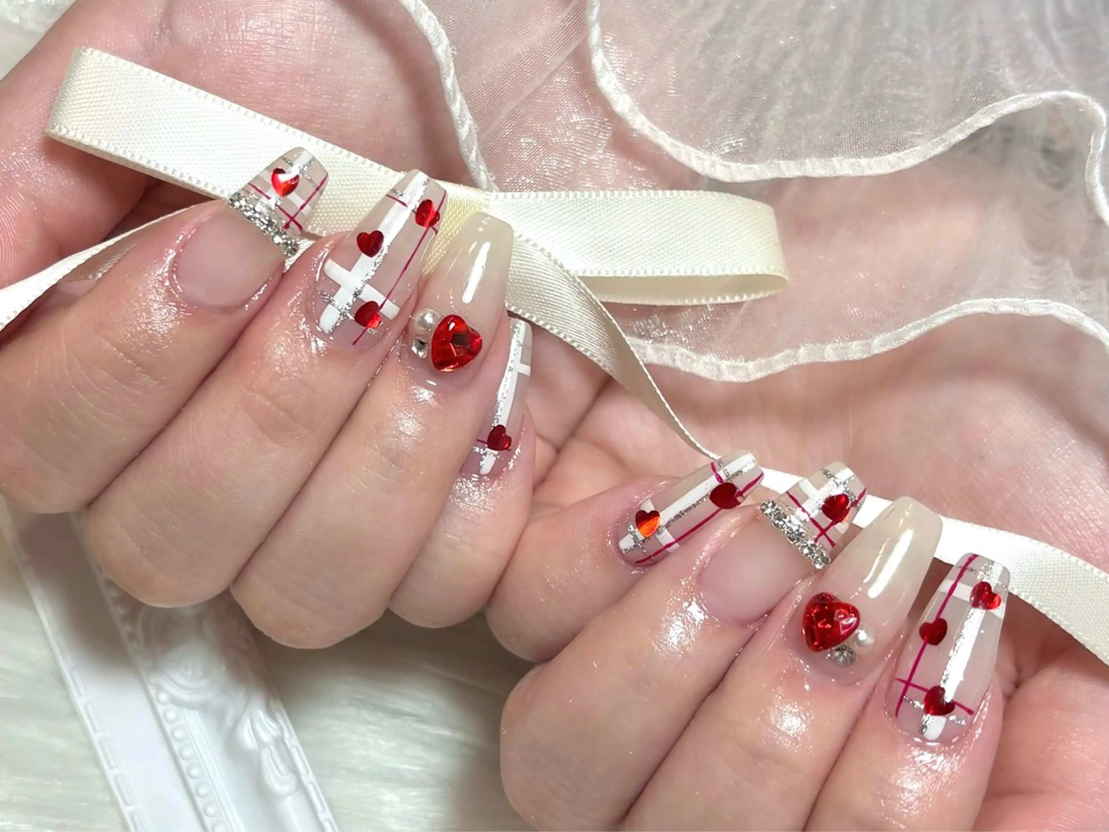 ネイル ハンドネイル joieange福島 矢野のネイルデザイン