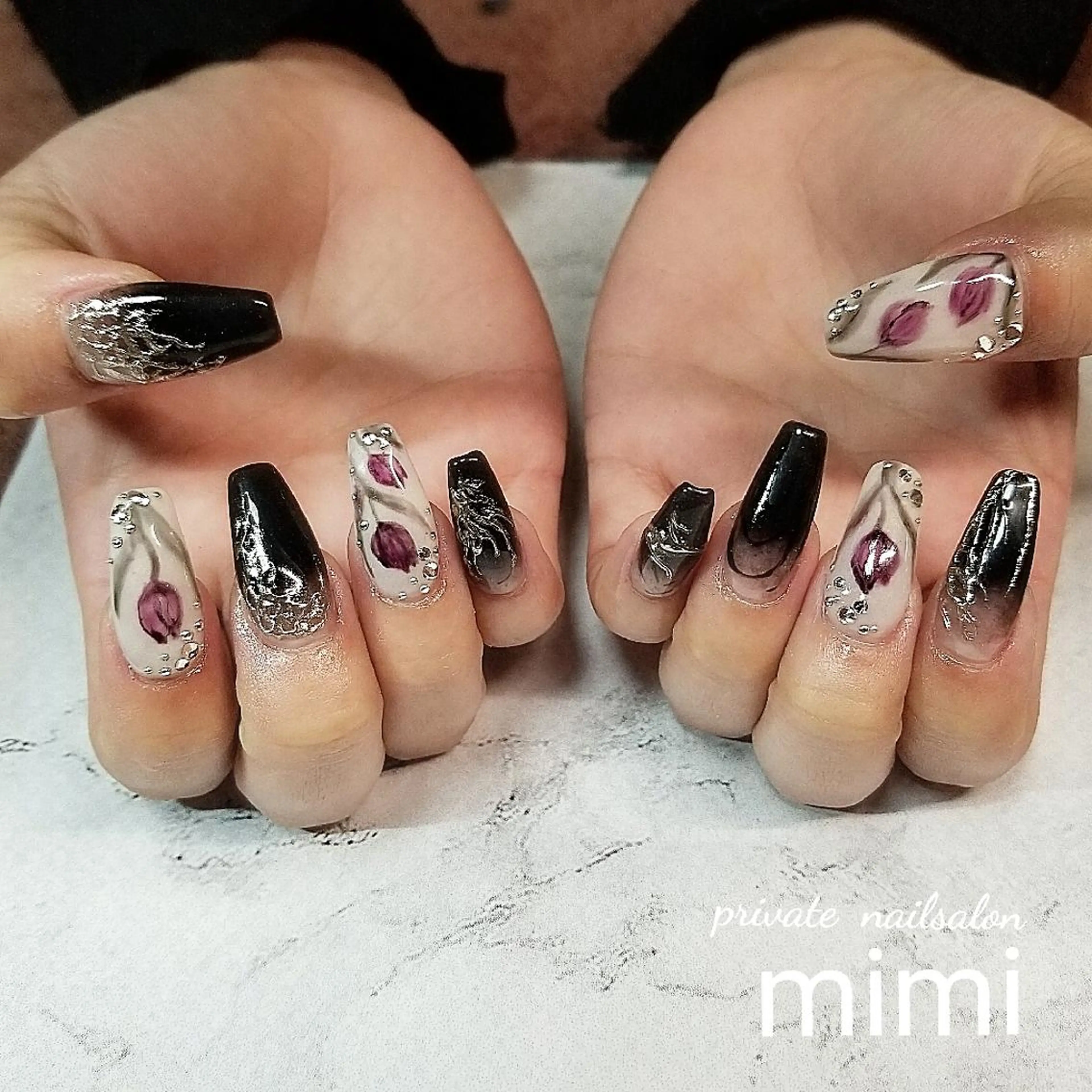 ネイル ハンドネイル 博多ネイル ｍｉｍｉのネイルデザイン