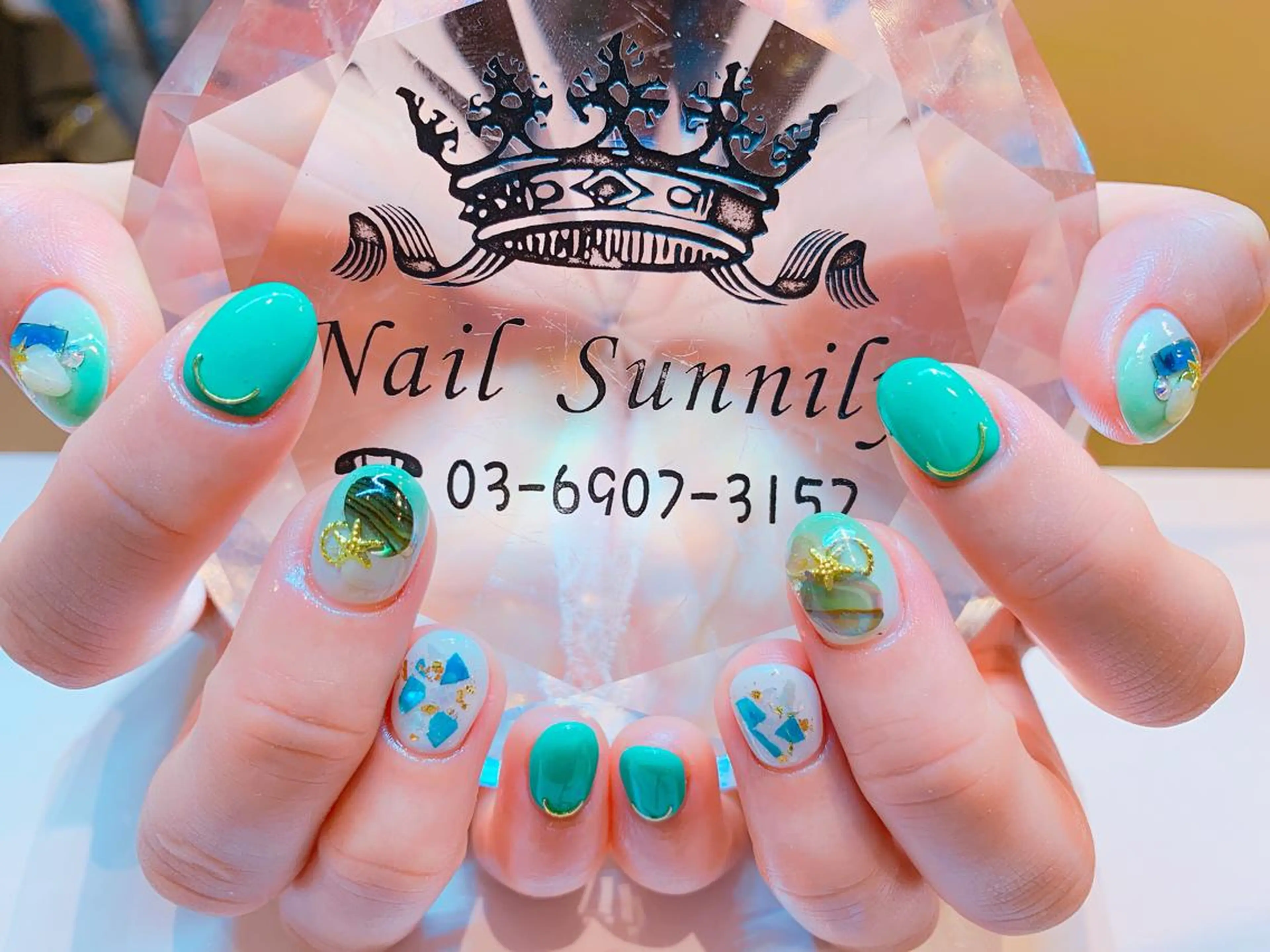 ネイル 長さだし専門店 M2　rikaのネイルデザイン