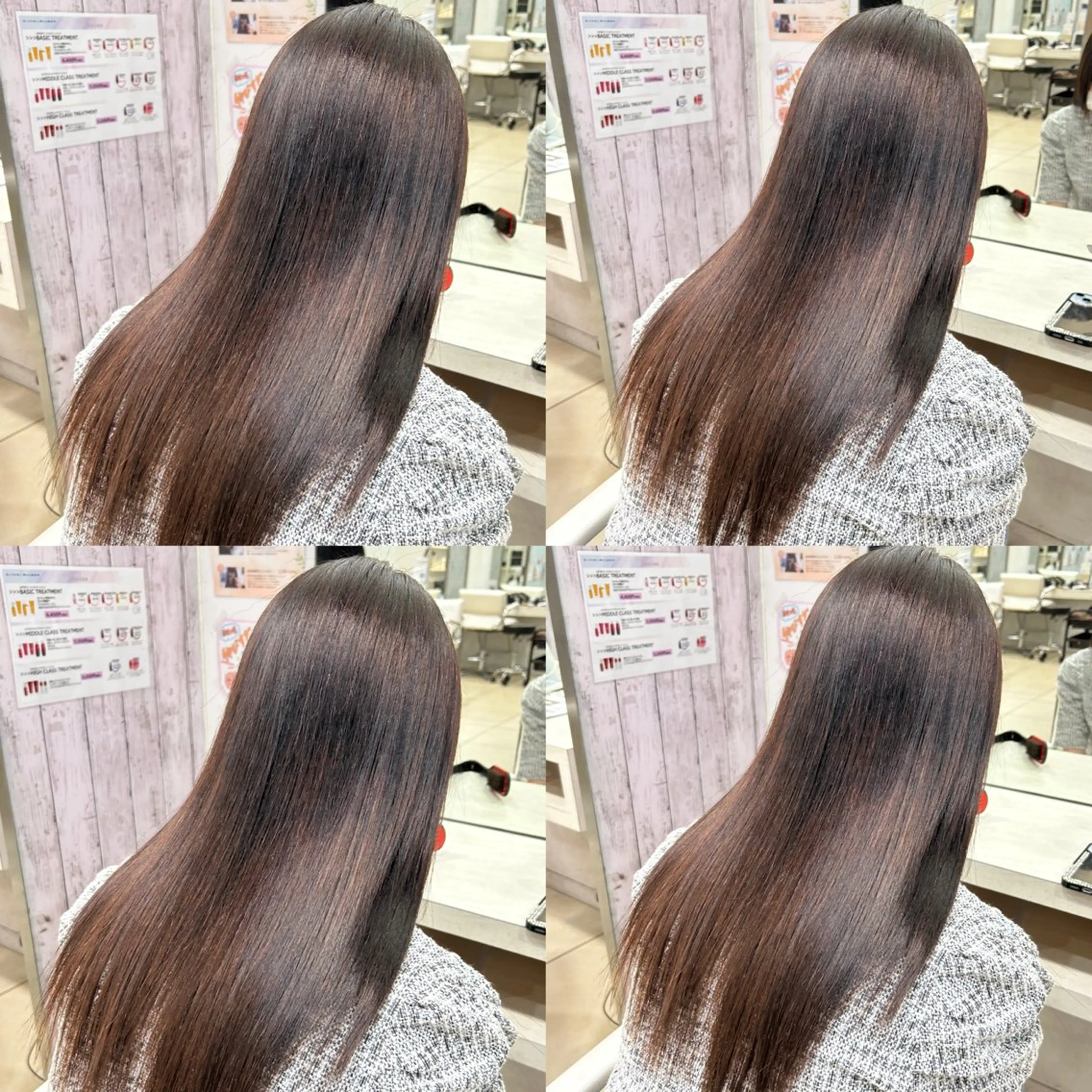 セミロング 縮毛矯正 カット 縮毛矯正 【髪質改善カラー】 瀧田嵐士🇰🇷のヘアスタイル