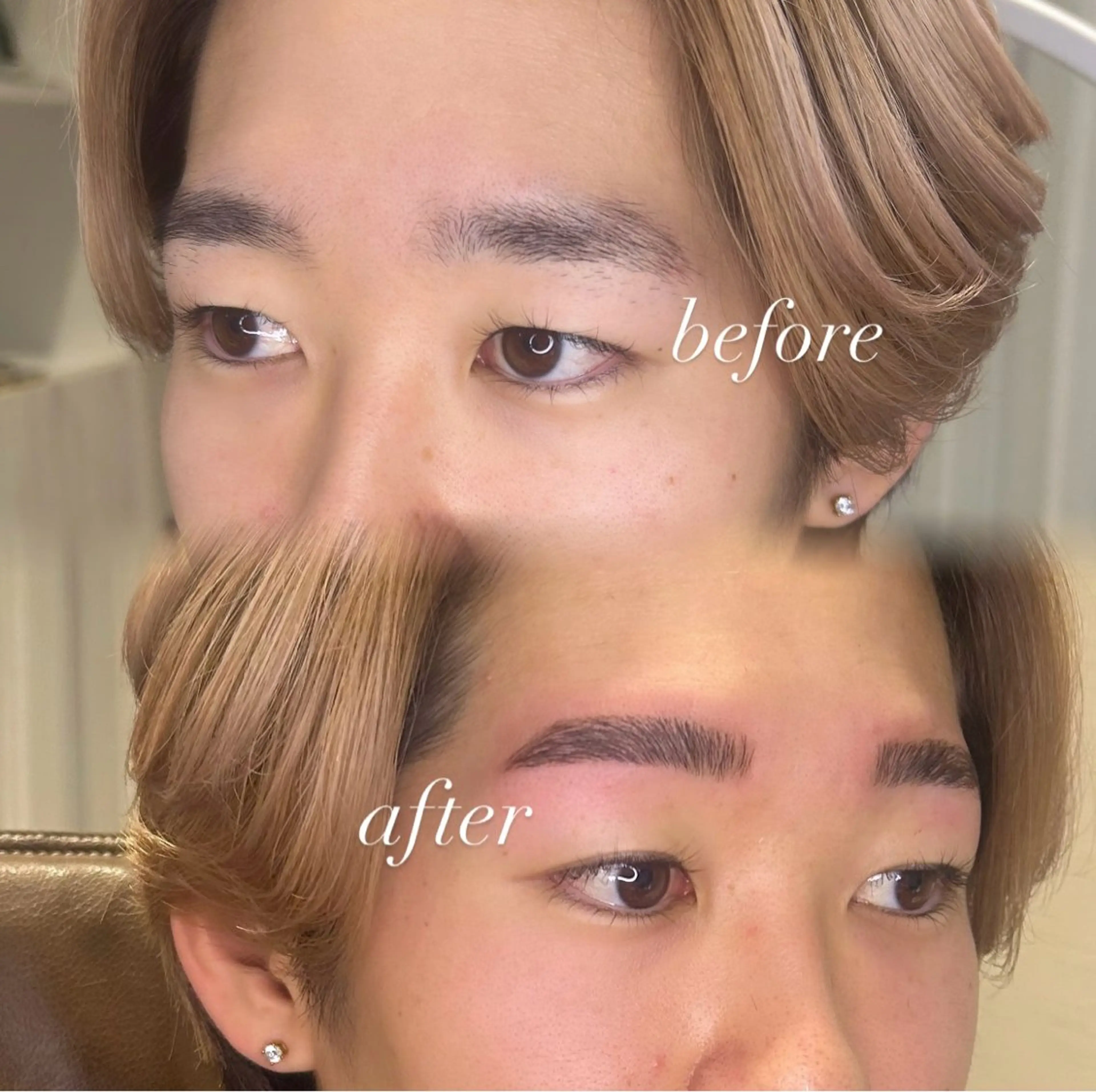 アイブロウwax脱毛の写真