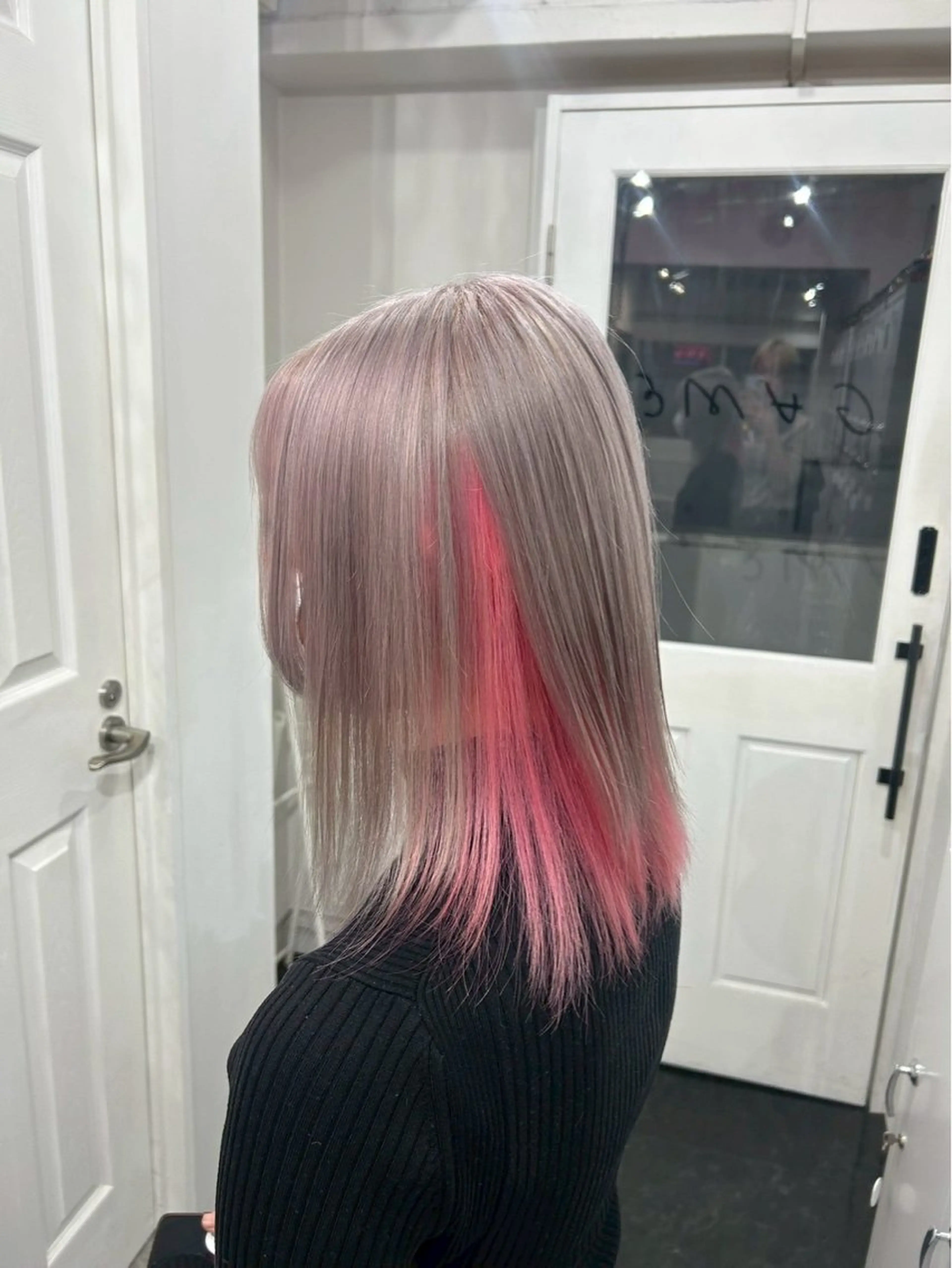 【ブリーチ込み】🍒インナーカラー専用メニュー🍒+2stepトリートメント✨の写真