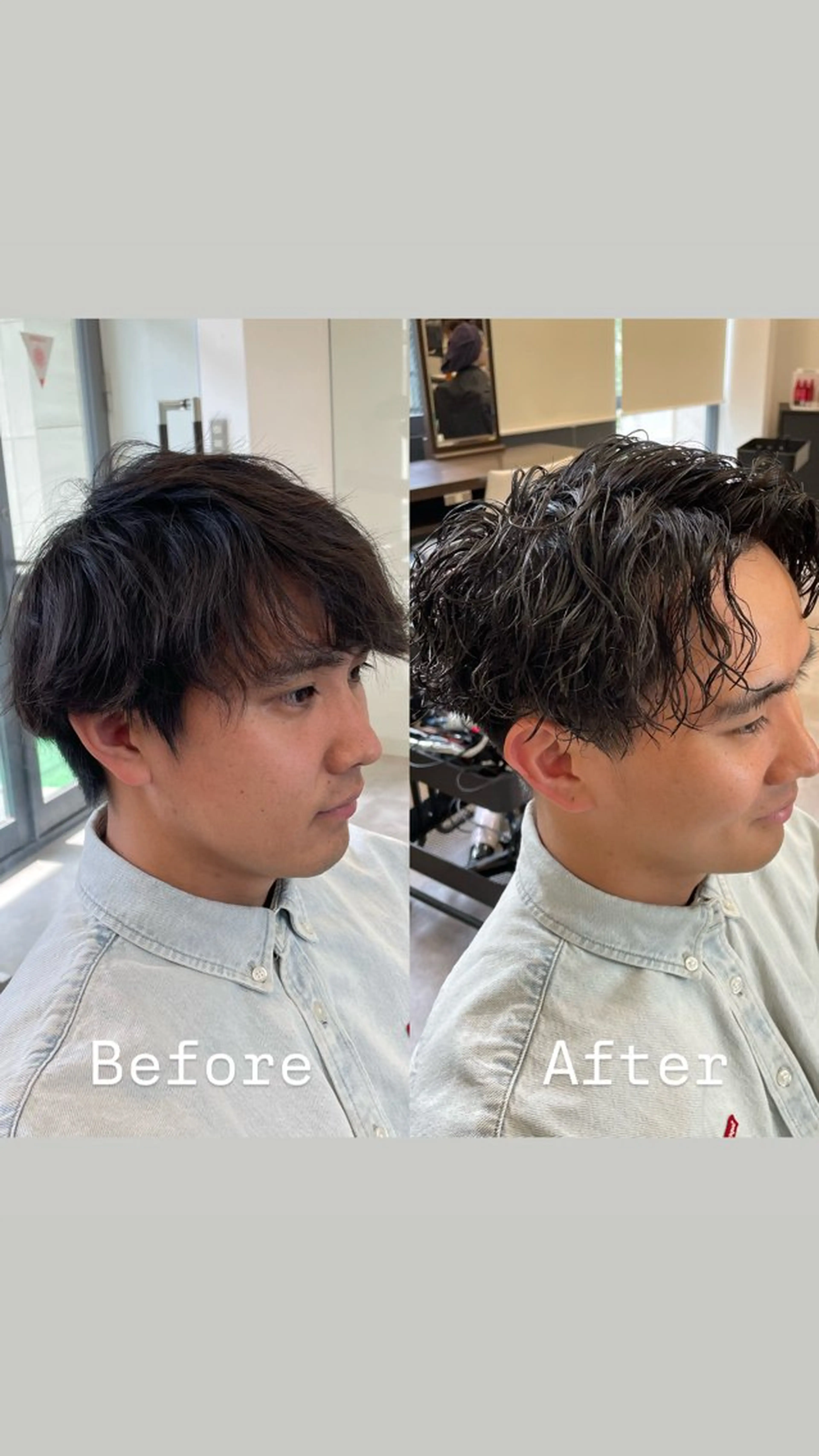 パーマ メンズ カット パーマ メンズ特化 / ツイスパ🔥高林拓斗のヘアスタイル