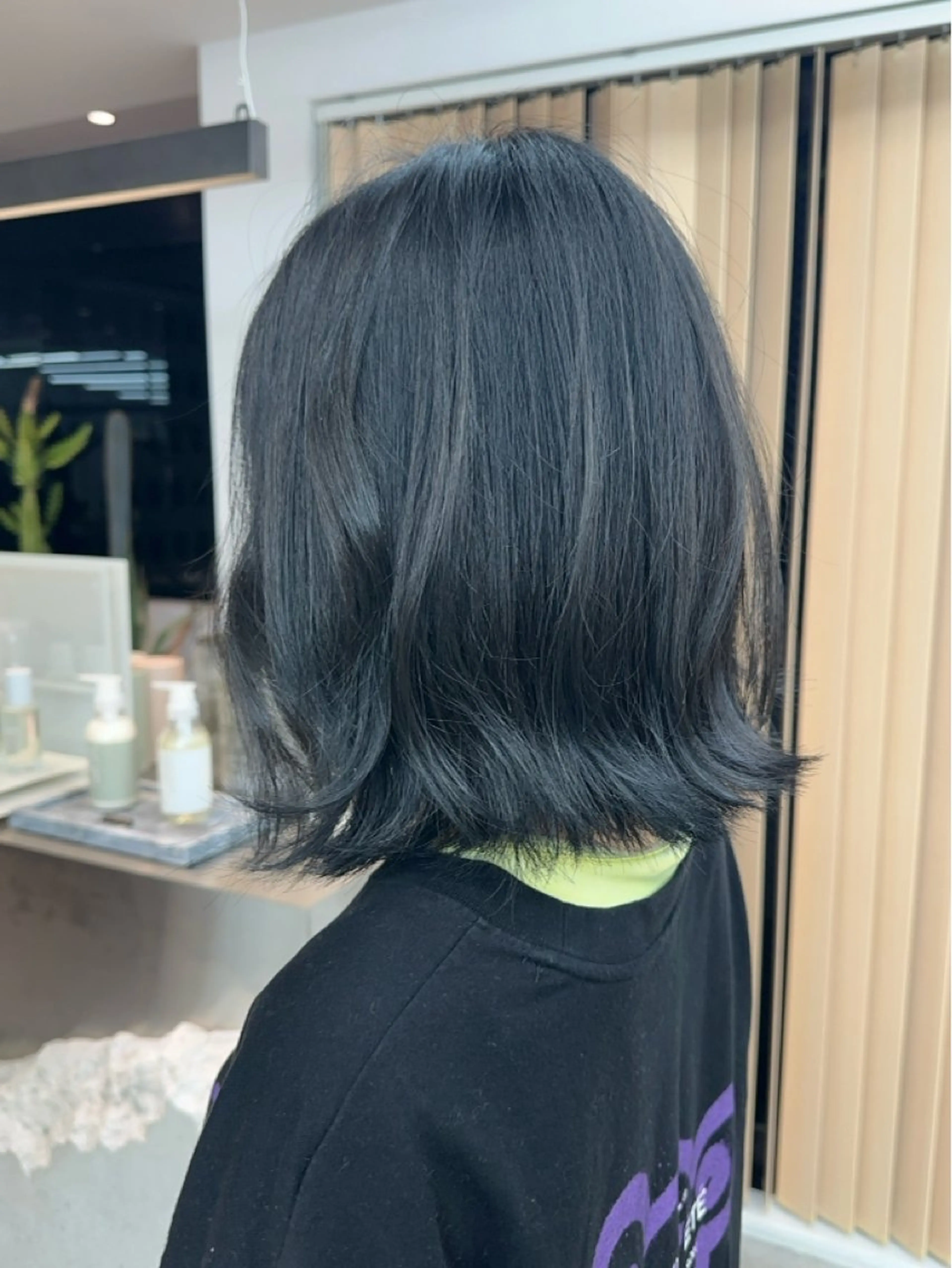 ミディアム カラー 透明感カラー 縮毛矯正/髪質改善 /ボブ/ともきのヘアスタイル