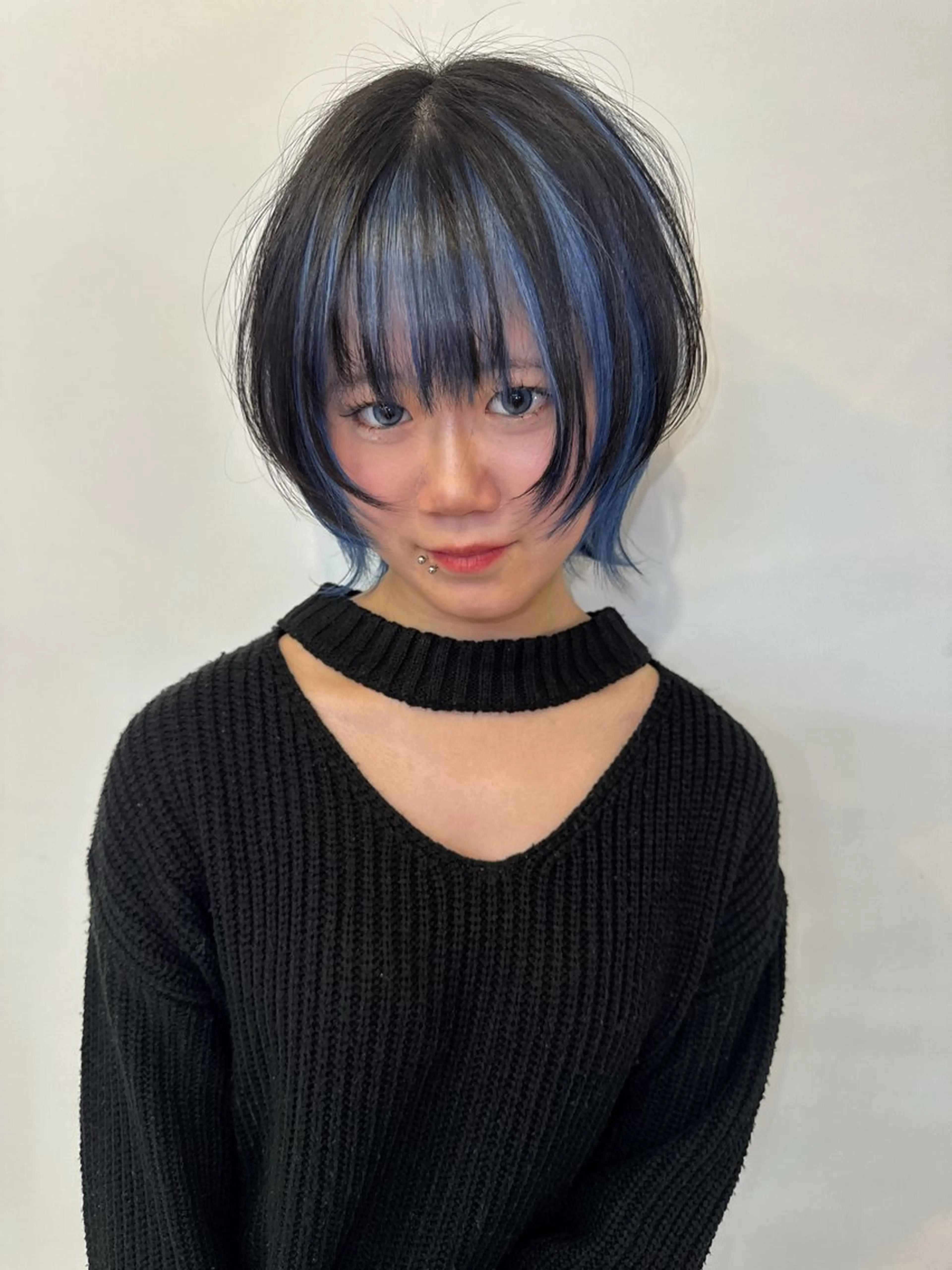 ショート カット ヘアカラー トリートメント 【ロングウルフカット 姫カット】伊藤裕哉のヘアスタイル