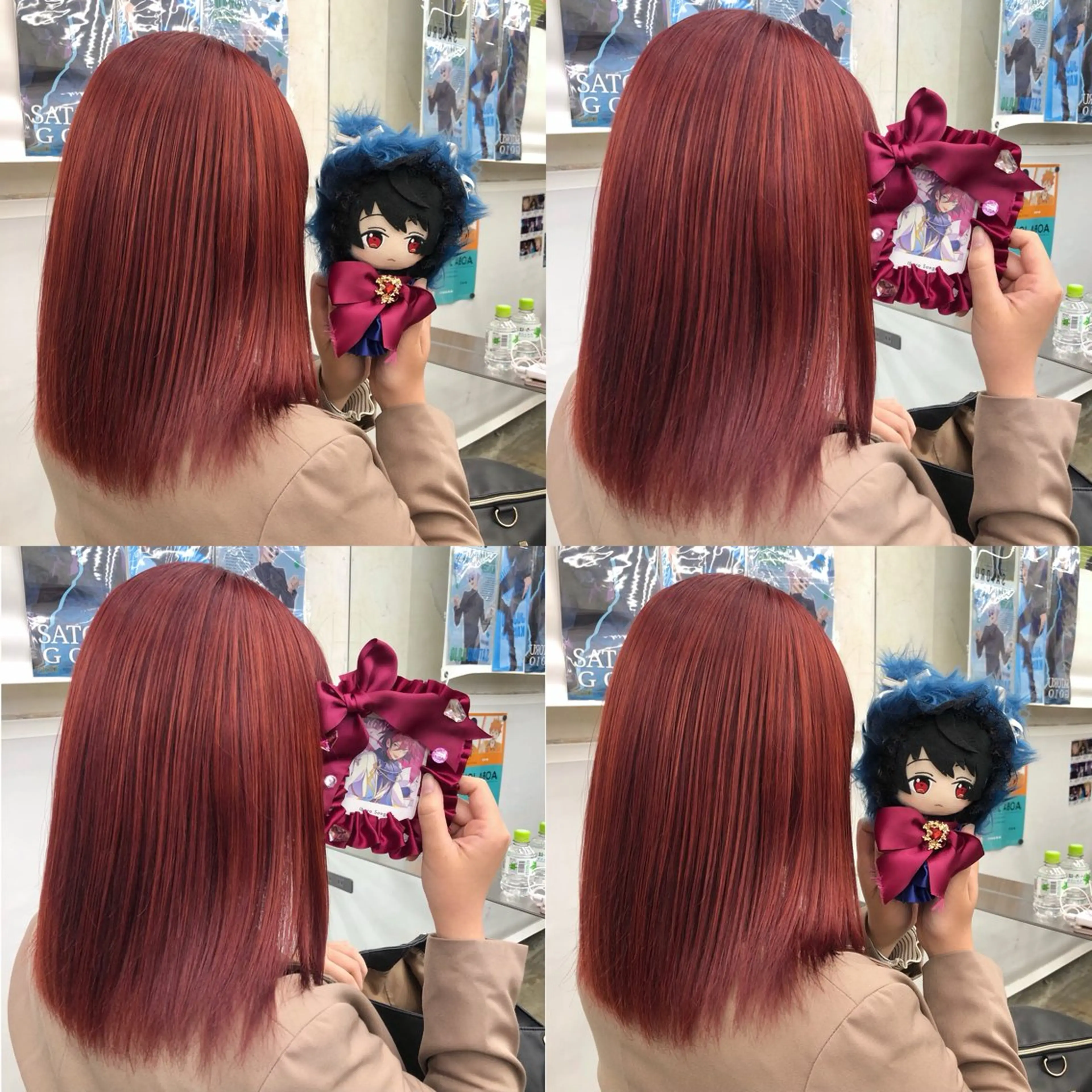 ミディアム カラー 推しカラー✨ オタク美容師ユウカのヘアスタイル