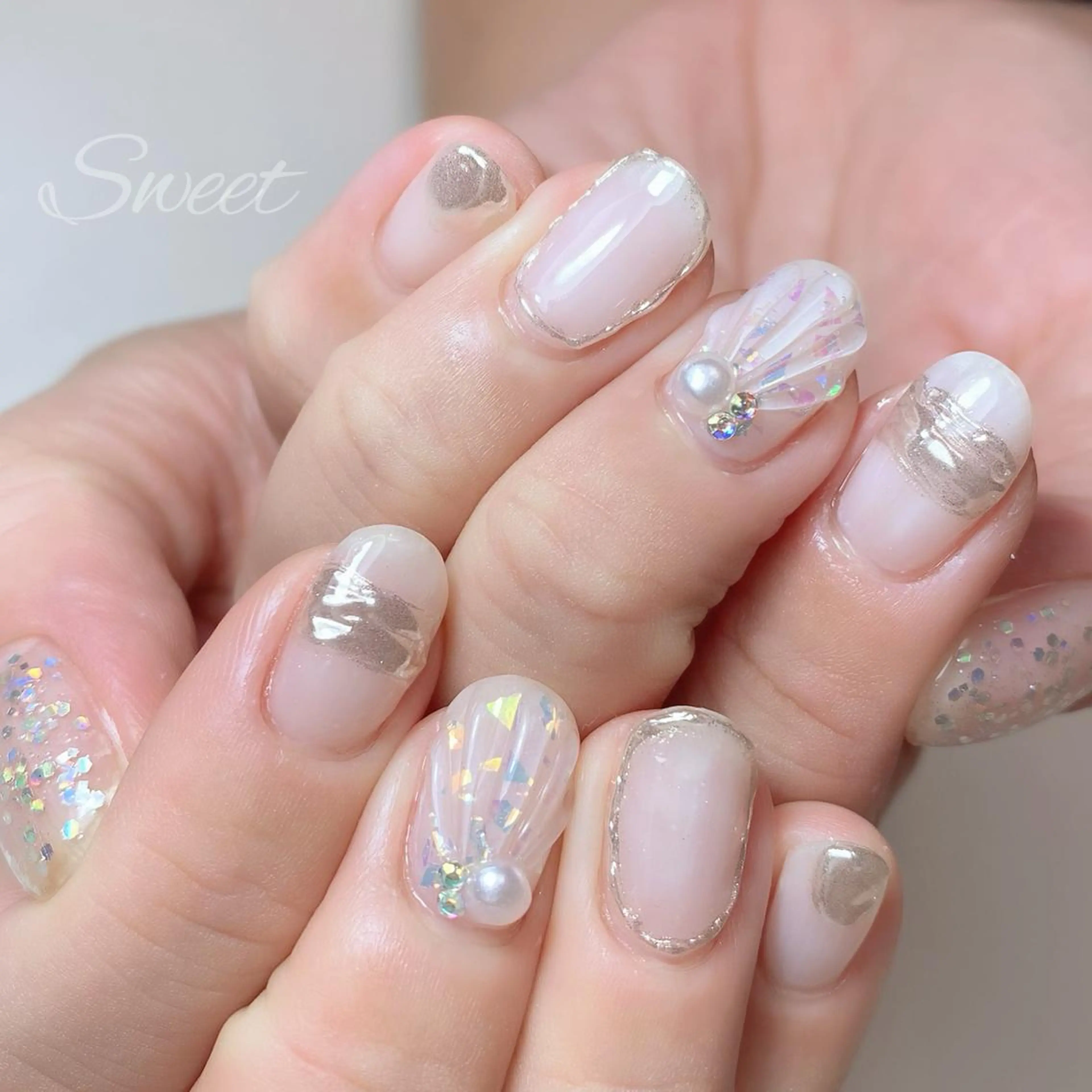 ネイル sweet 仲野陽子のネイルデザイン