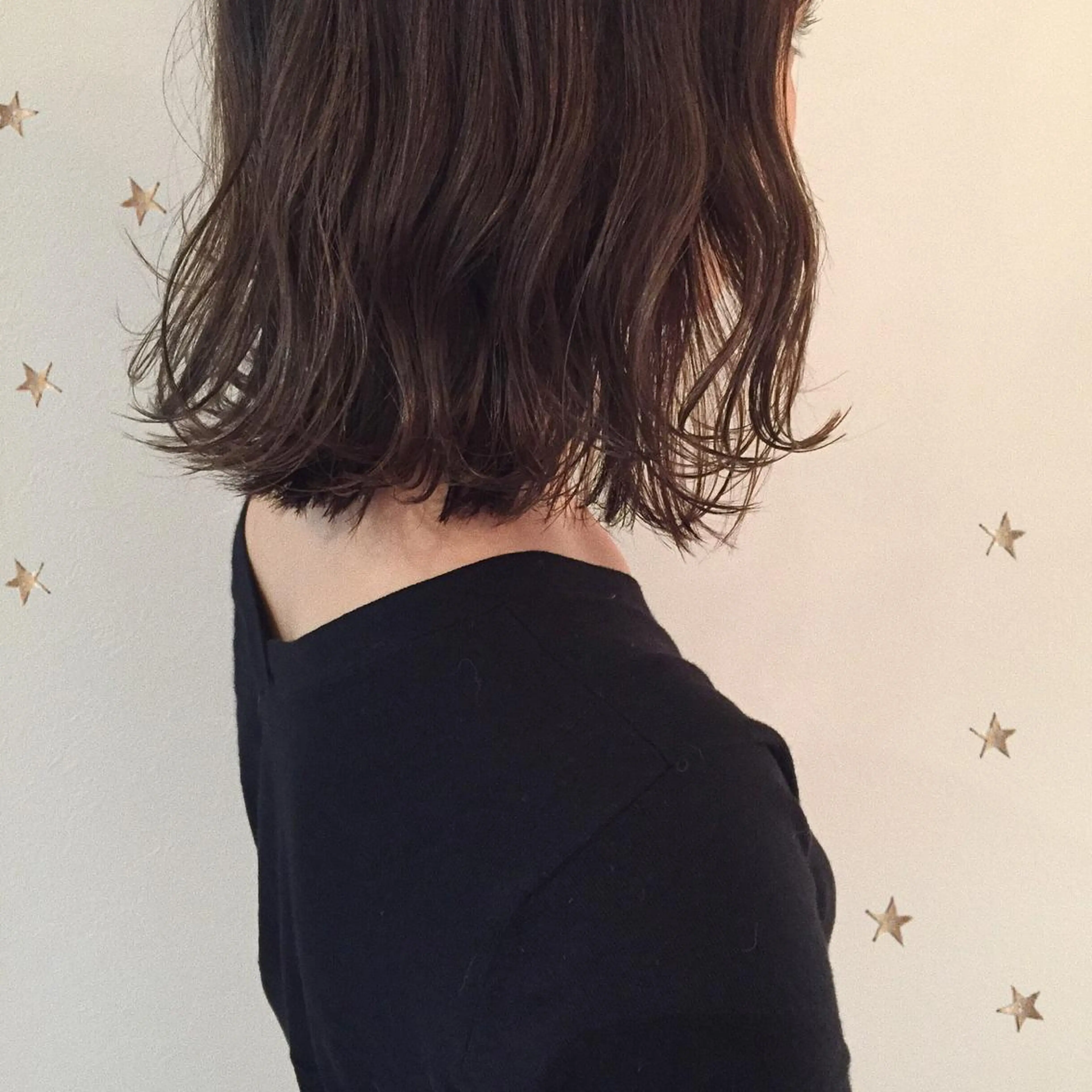 ミディアム カラー アッシュ ラベンダーカラー ラベンダーアッシュ salon AKIRA所属・市川 千夏のヘアスタイル