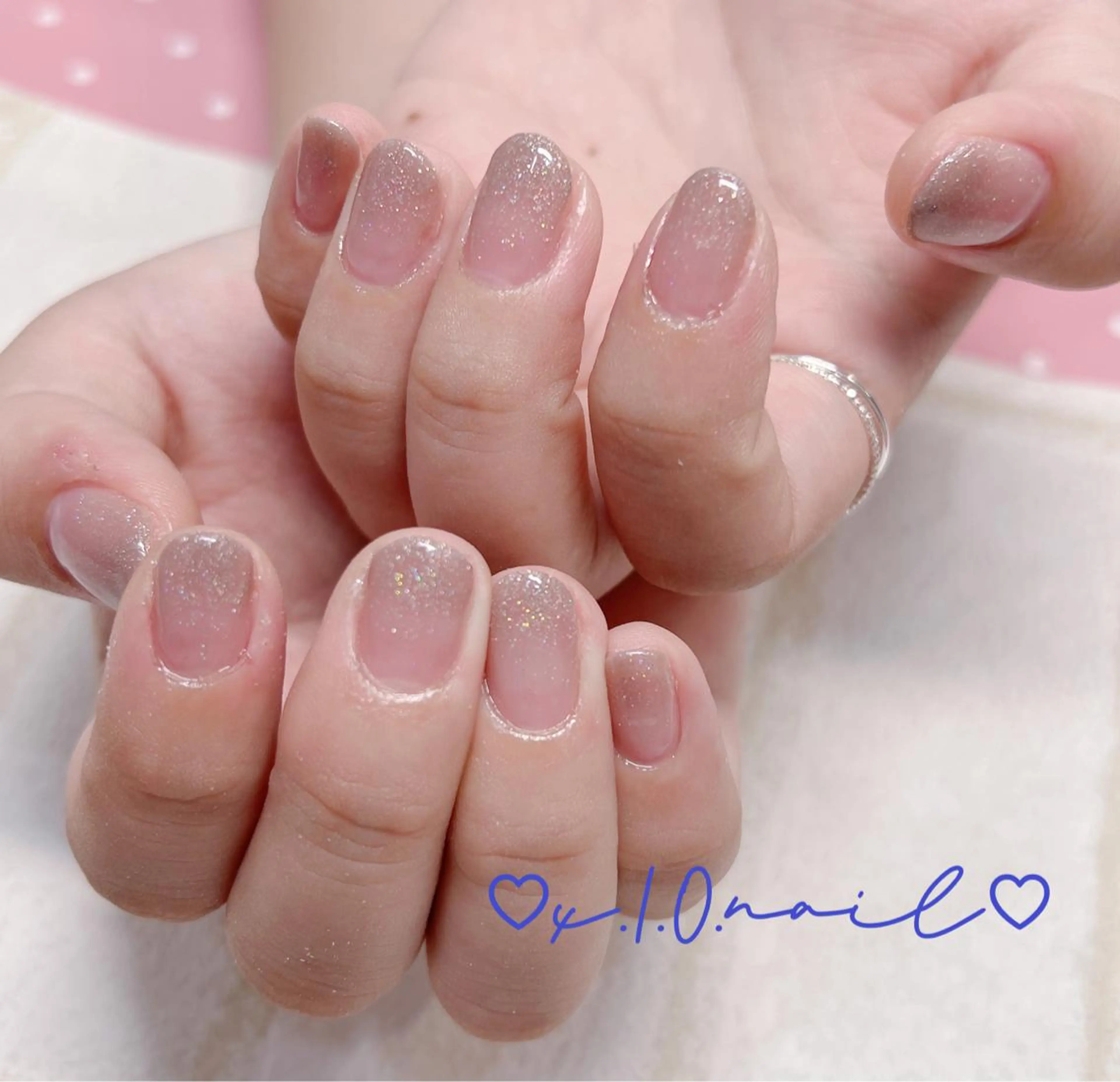 ネイル アニマル柄 アートネイル ニュアンスネイル ネイルチップ ハンドネイル x.1.0.nail ♡Cのネイルデザイン