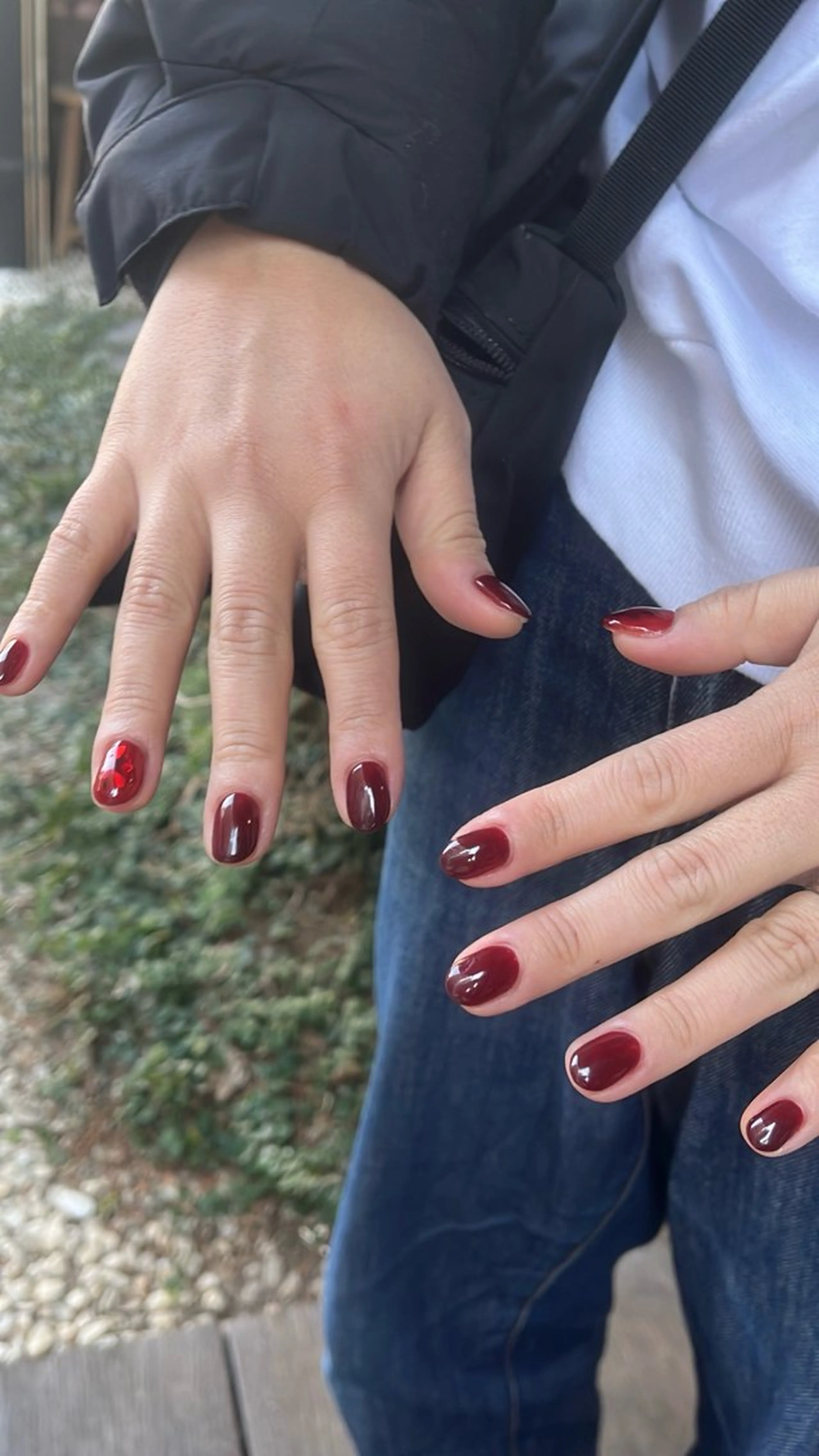 ネイル クリアネイル ジェルネイル 氷ネイル・うるうるネイル ニュアンスネイル シンプルネイル ハンドネイル SAKU  nail[サクネイル]所属・SAKU nail 作島茜のネイルデザイン