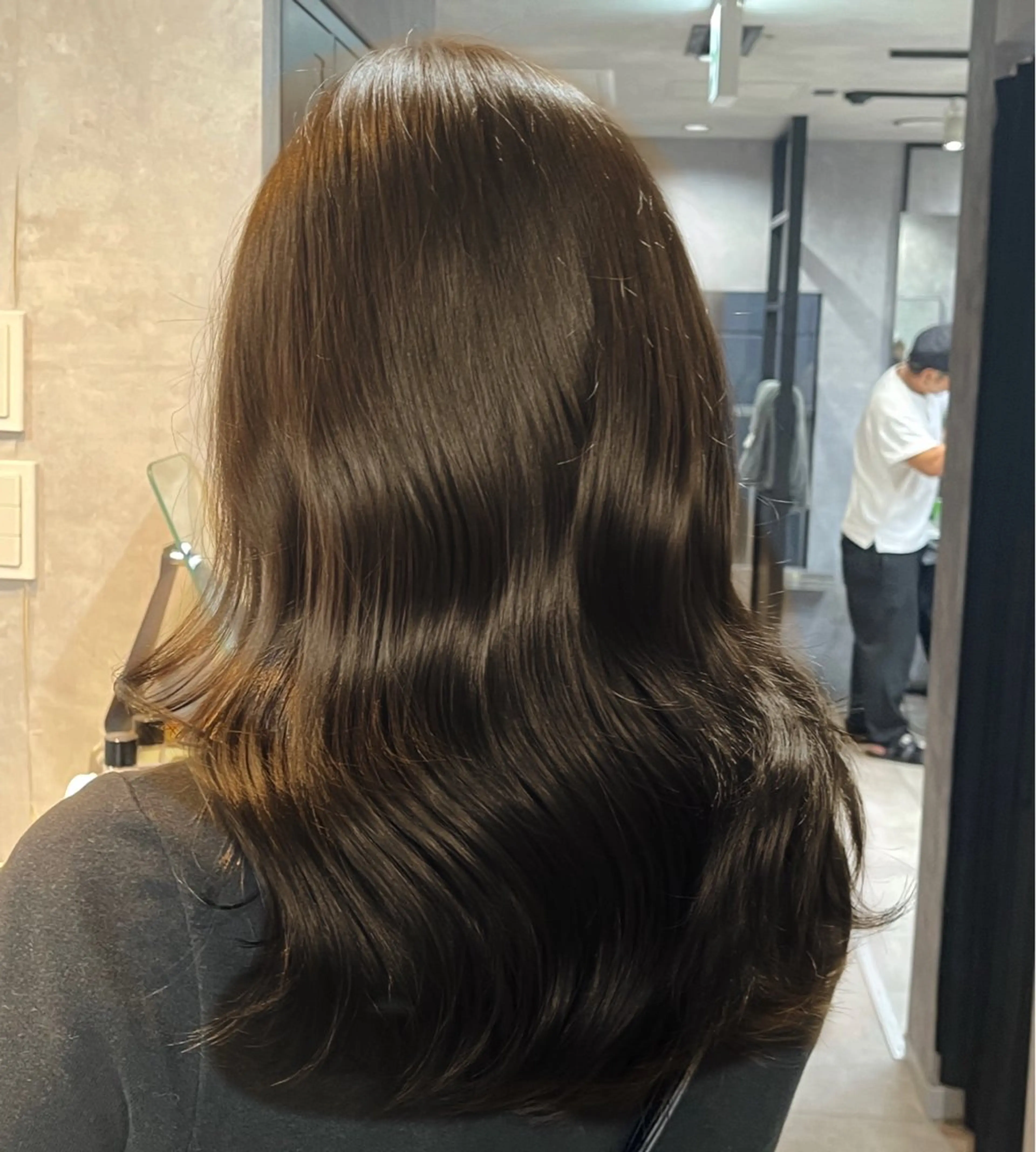 ❗️定番メニュー❗️🫧透明感艶カラー+cashmereトリートメント🫧の写真