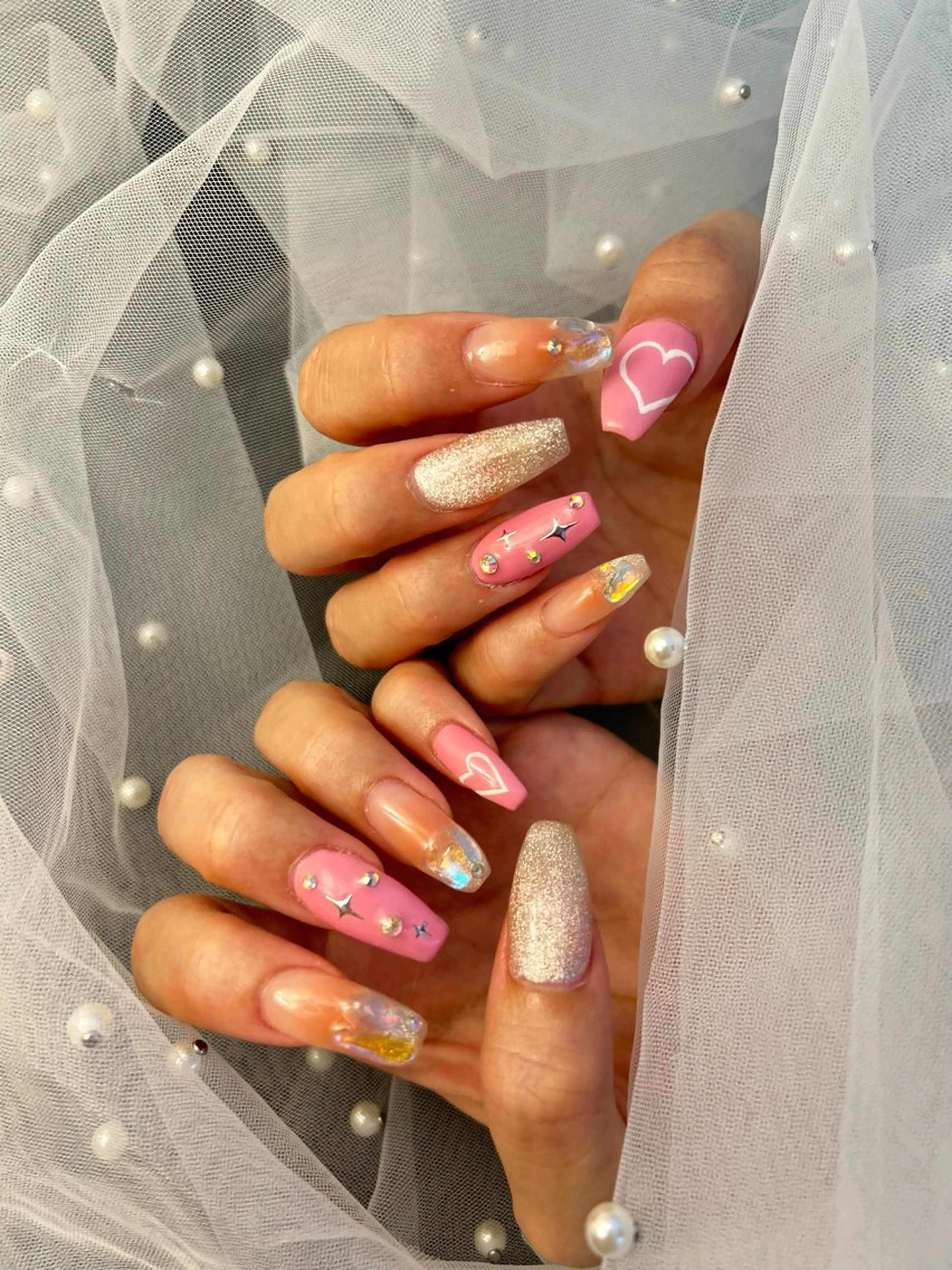 ネイル ハンドネイル フットネイル ✴︎ Delightのネイルデザイン