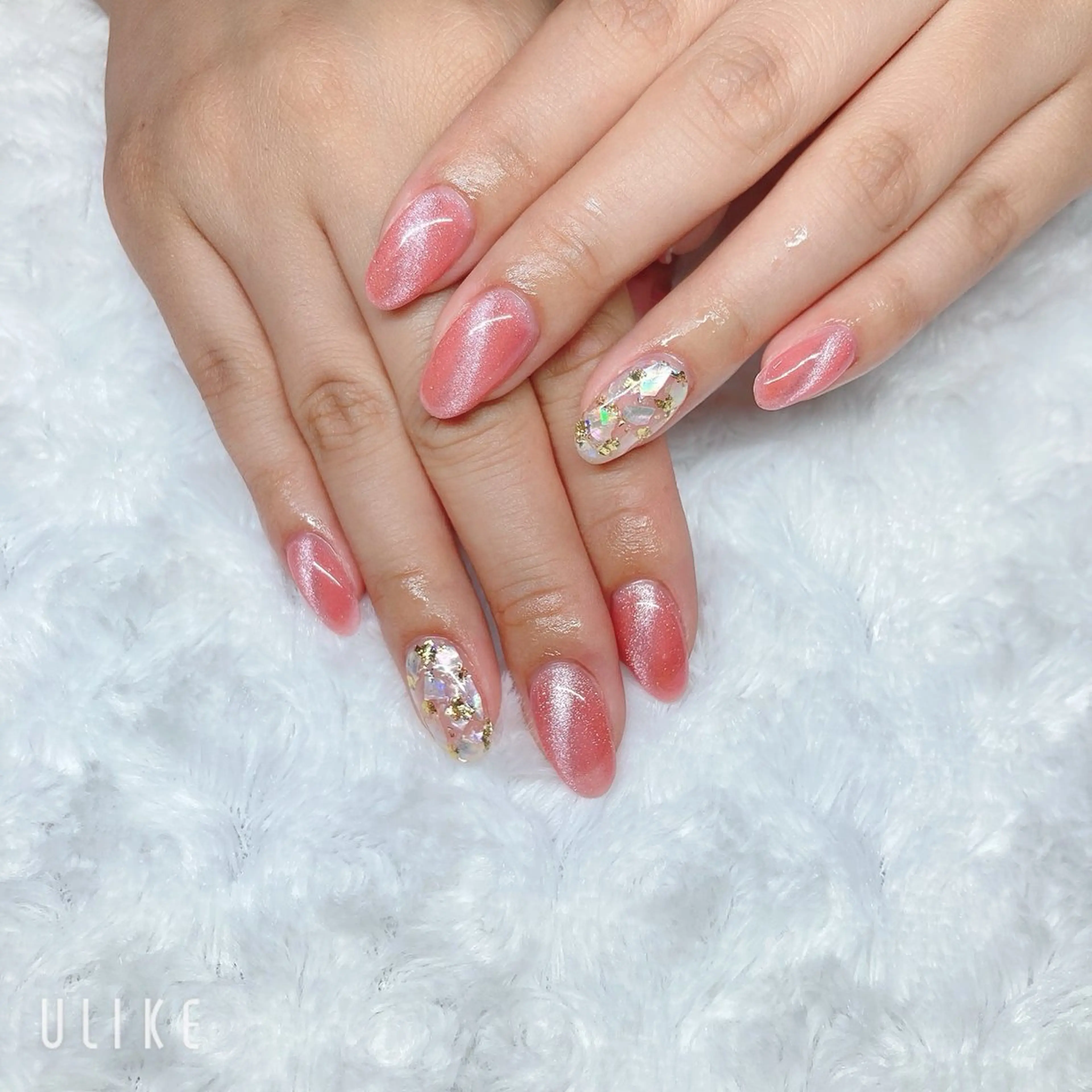 ネイル シンプルネイル Mugi♡ MAYUのネイルデザイン