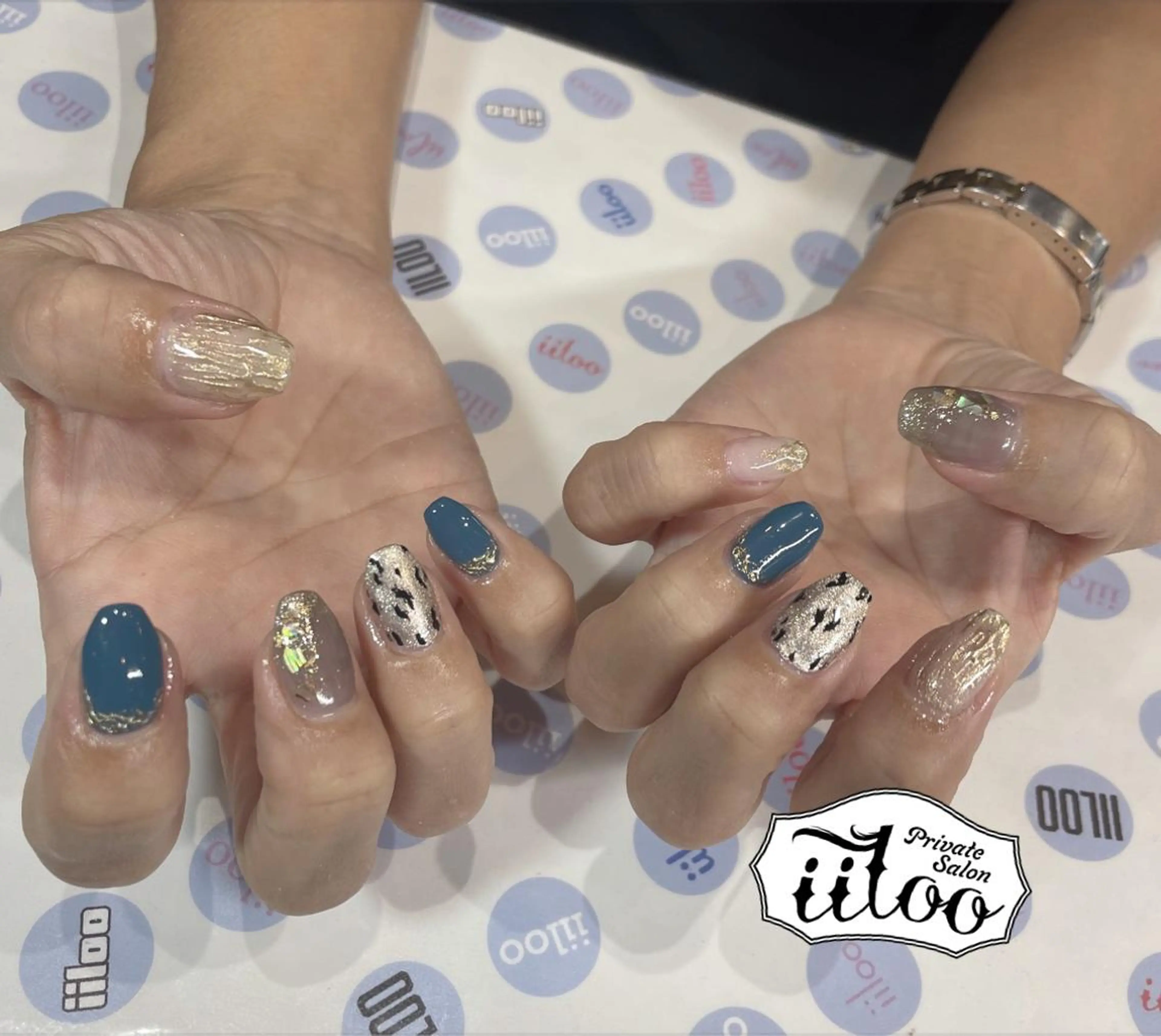 ネイル iiloo aromaworksのネイルデザイン