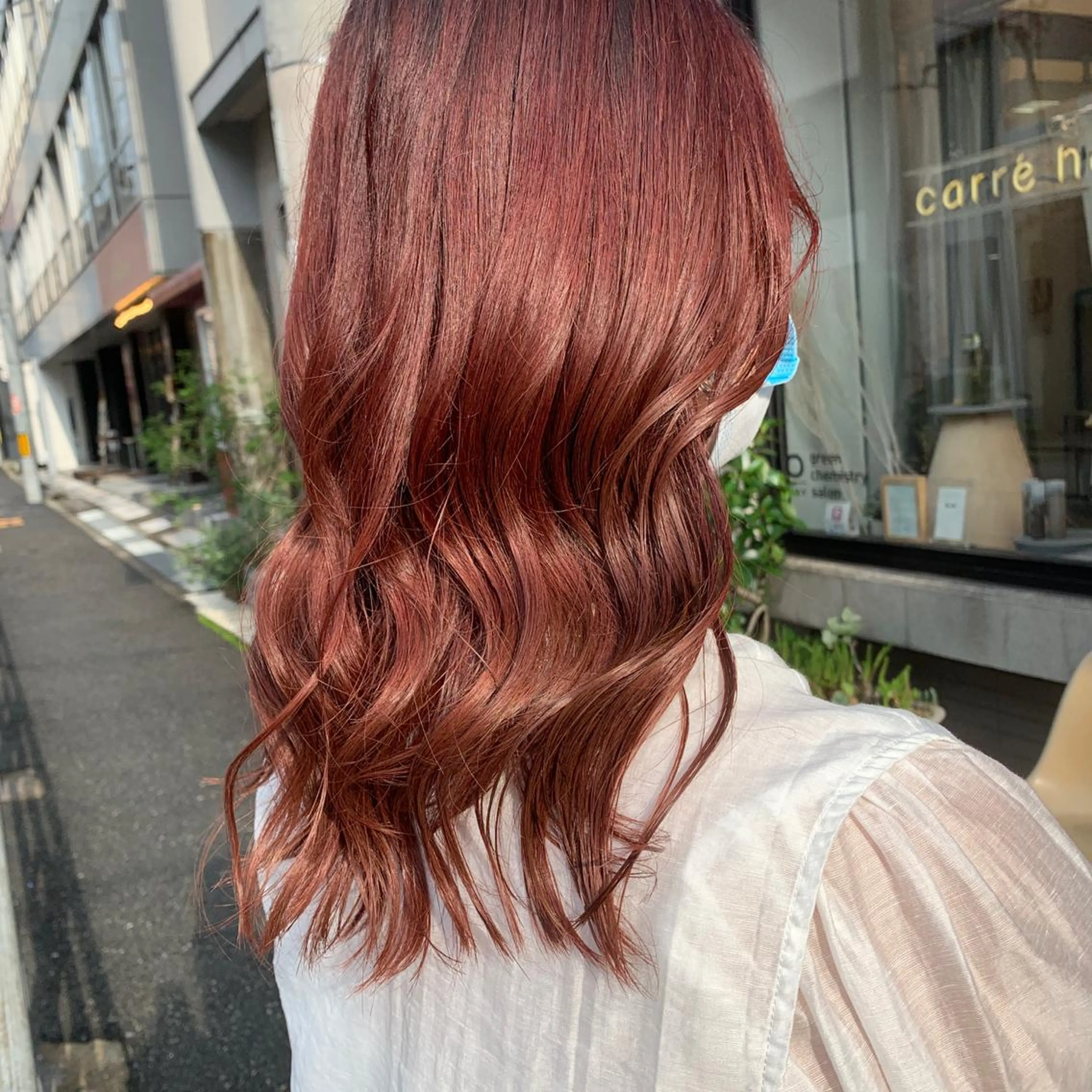 ロング カット ヘアカラー トリートメント 艶髪color💎髪 質改善ストレート大吉のヘアスタイル