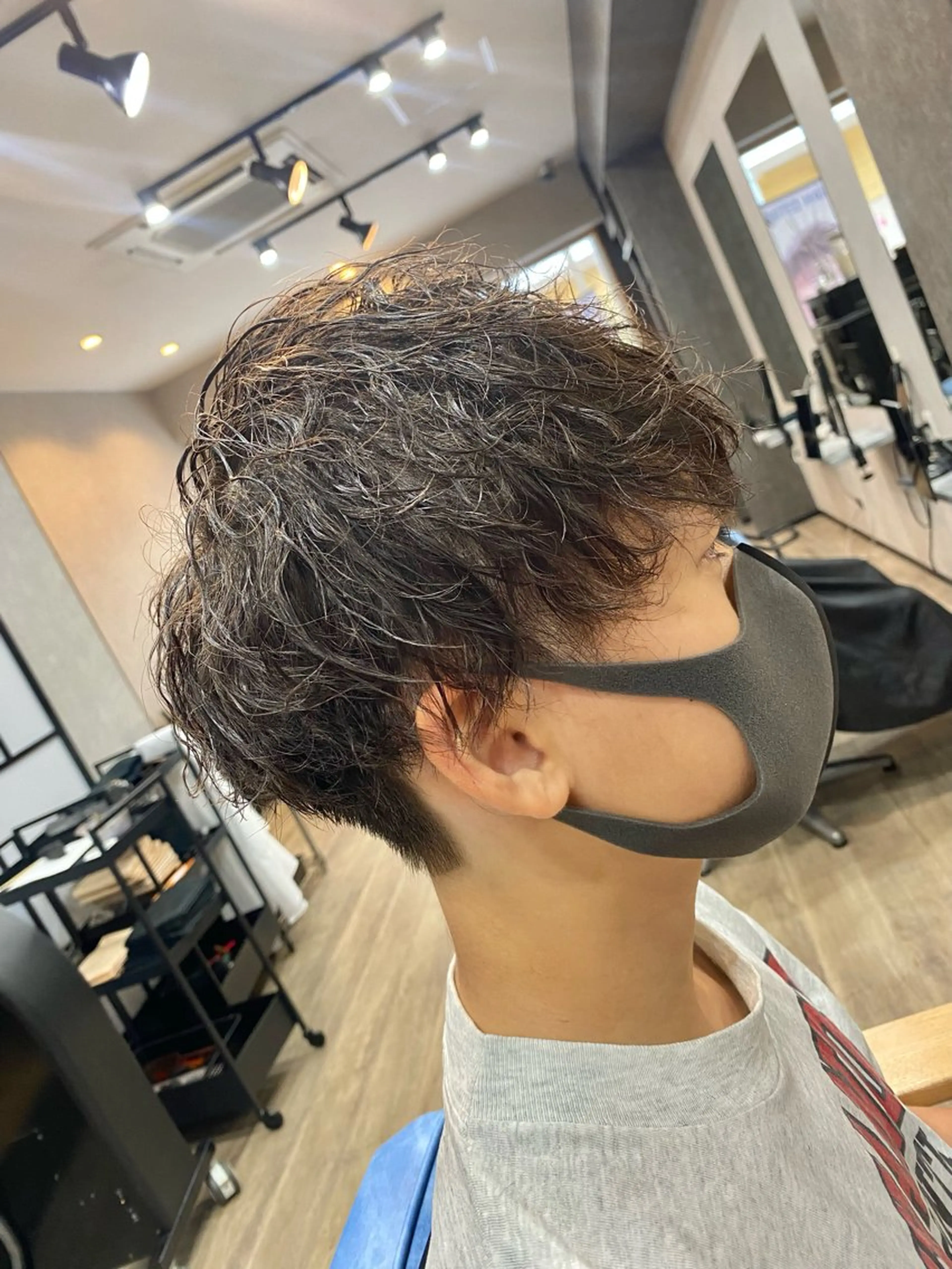 メンズカット＋カラー(ブリーチ無し)の写真