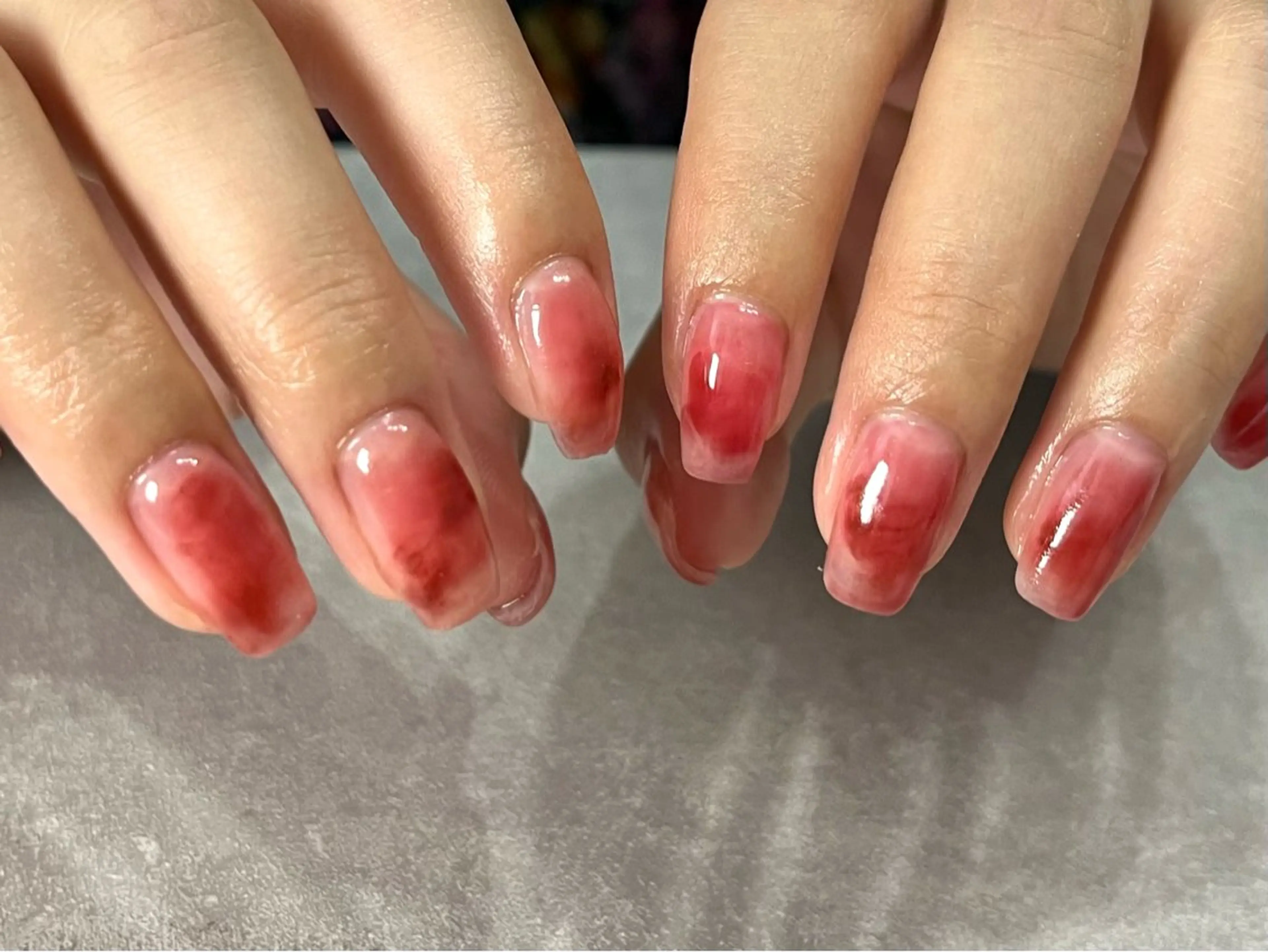 ネイル ニュアンスネイル ハンドネイル kupu所属・ネイルサロン kupuのネイルデザイン